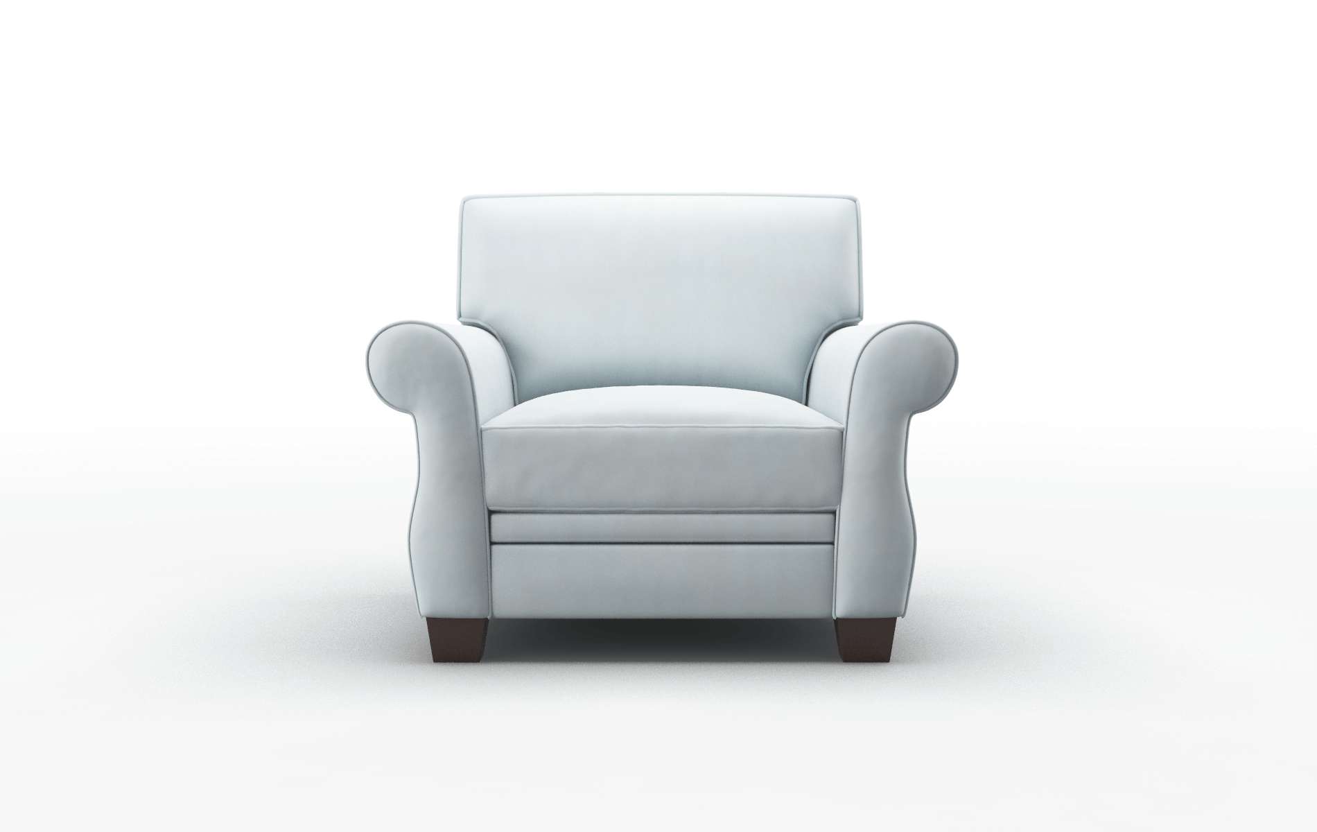 Rome Hathaway Aqua Chair espresso legs 1