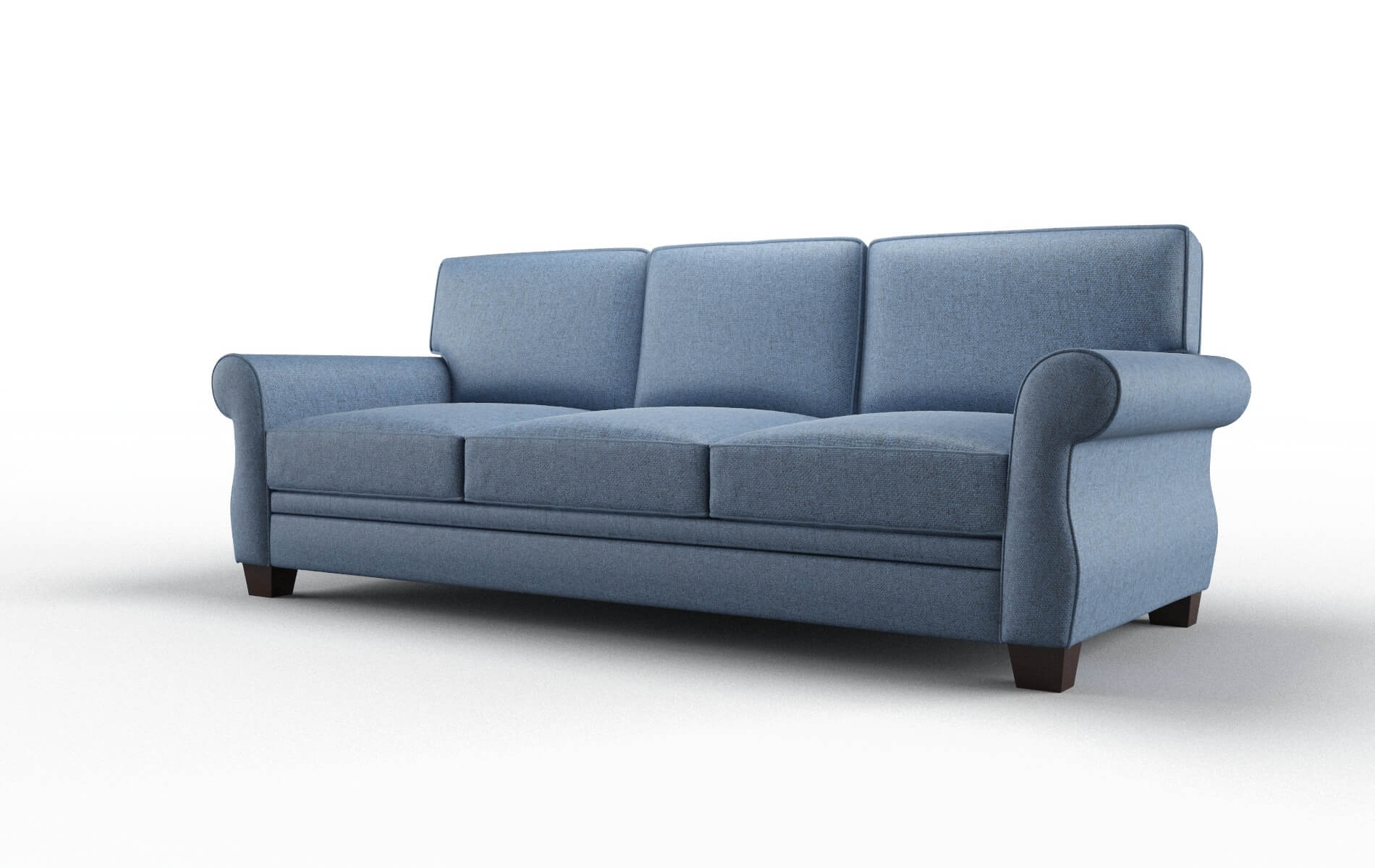 Rome Hepburn Water Sofa espresso legs 4