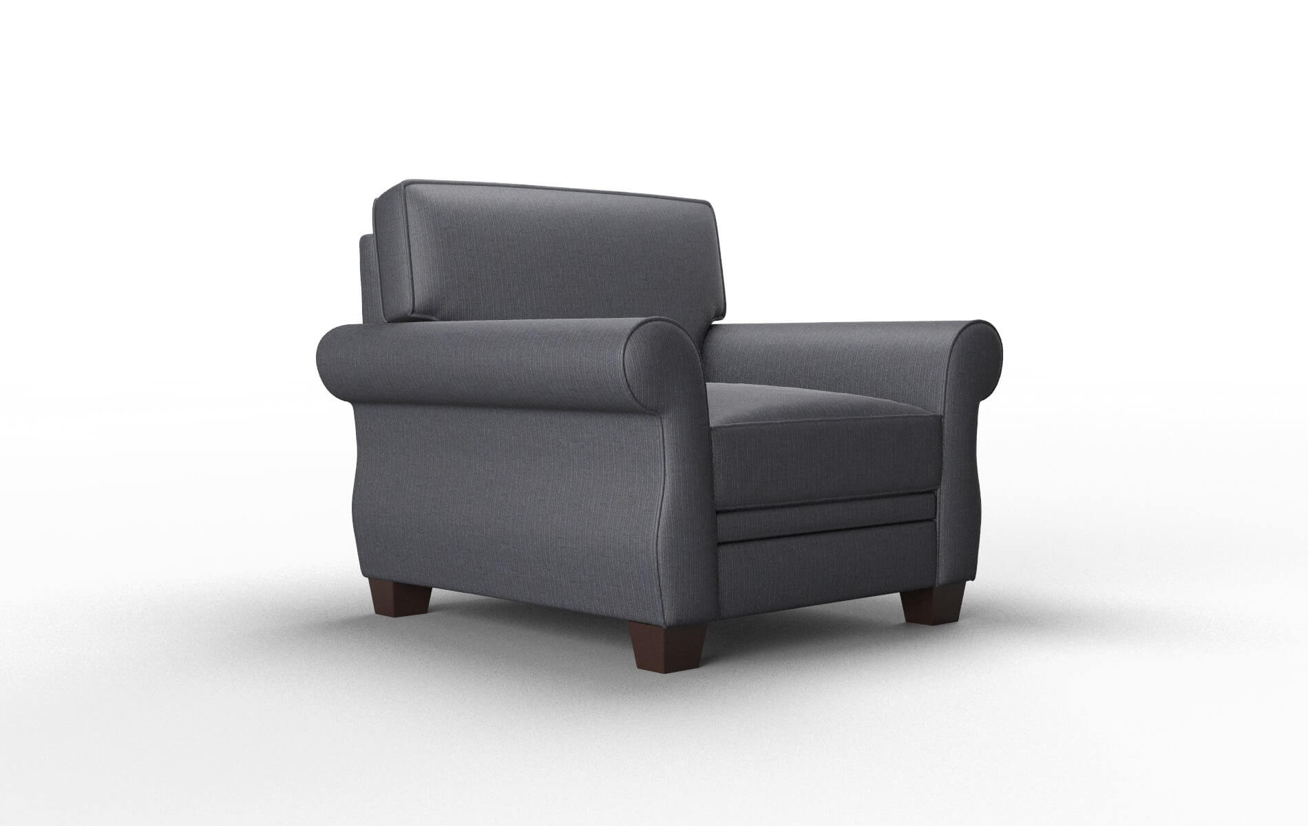 Rome Hepburn_hrp Deep_sea Chair espresso legs 2