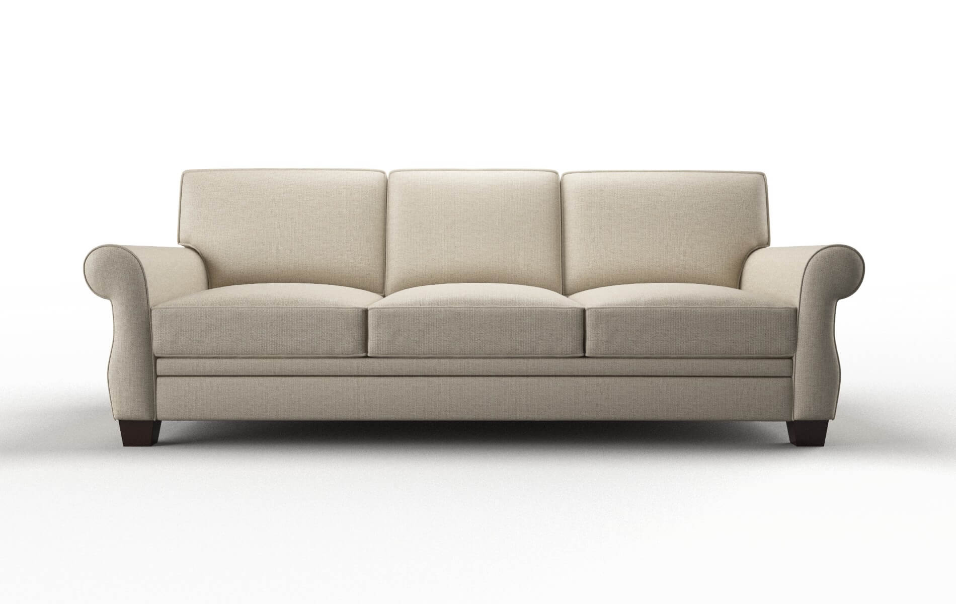 Rome Insight Barley Sofa espresso legs 1