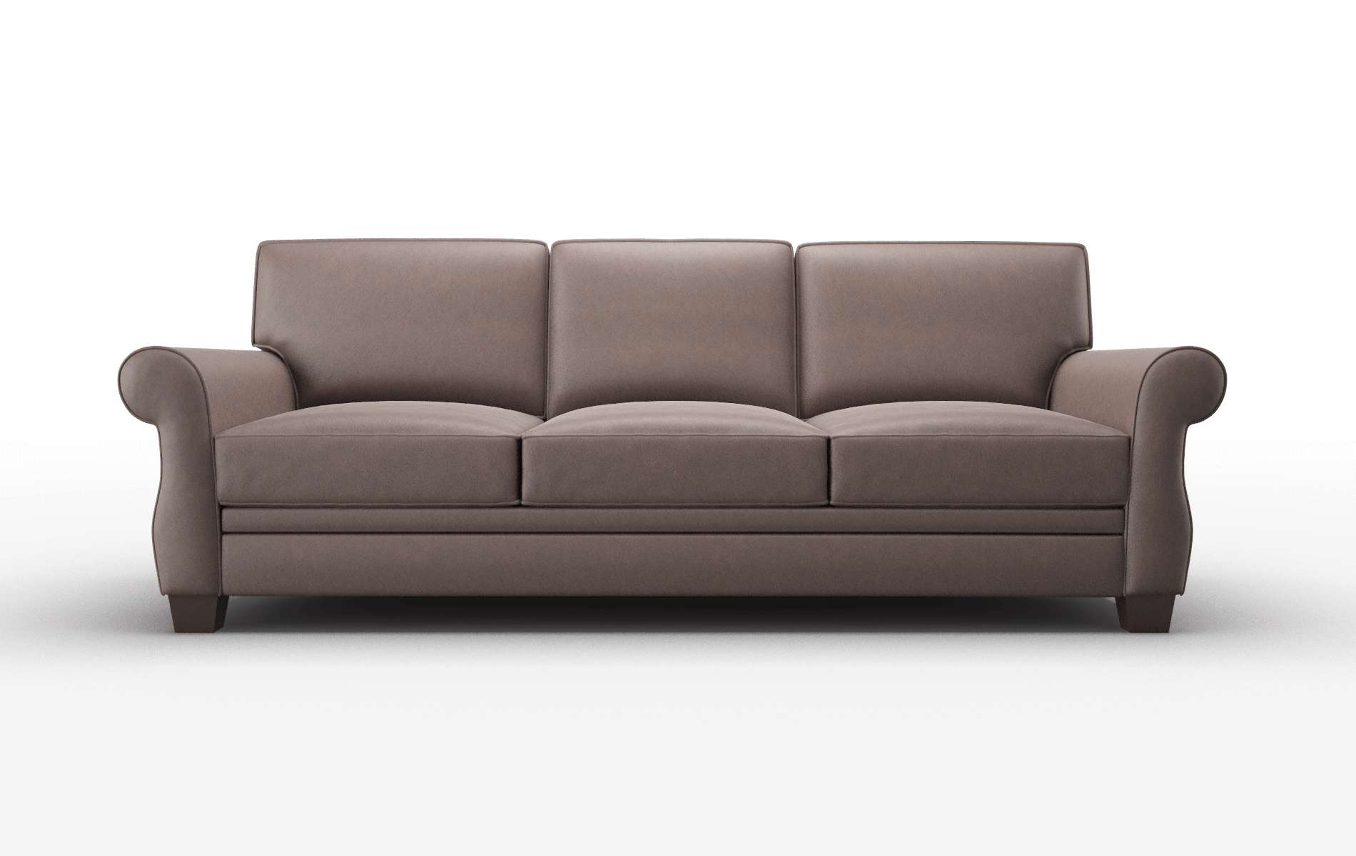 Rome Insight Cafe Sofa espresso legs 1