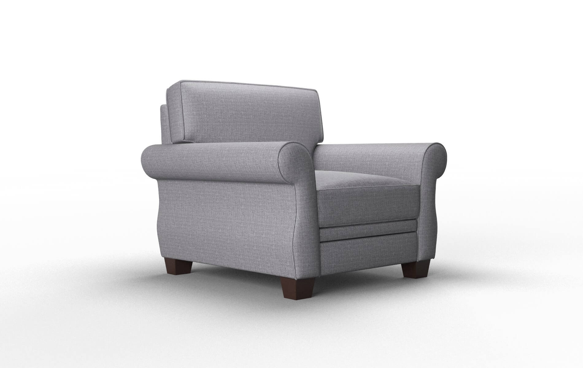 Rome Insight Denim Chair espresso legs 2