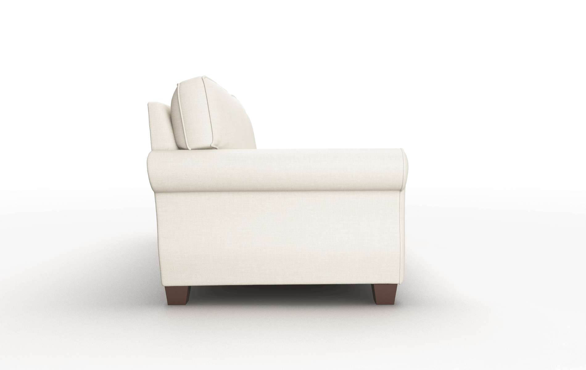 Rome Keylargo Almond Sofa espresso legs 3