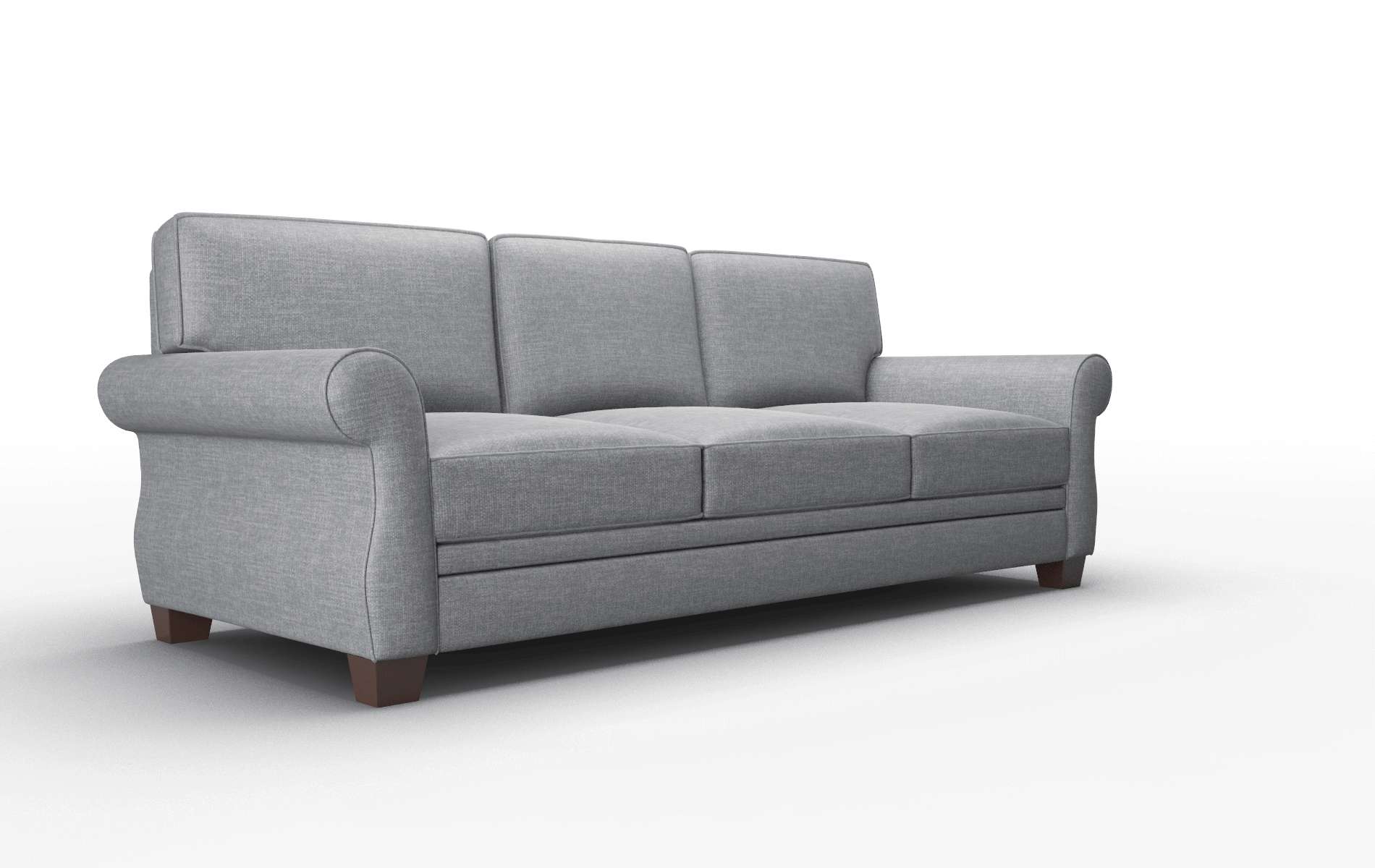 Rome Keylargo Graphite Sofa espresso legs 2