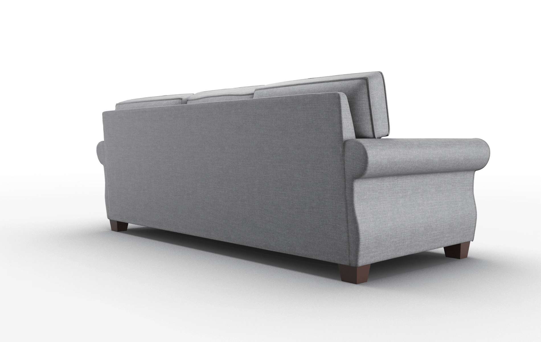 Rome Keylargo Graphite Sofa espresso legs 5