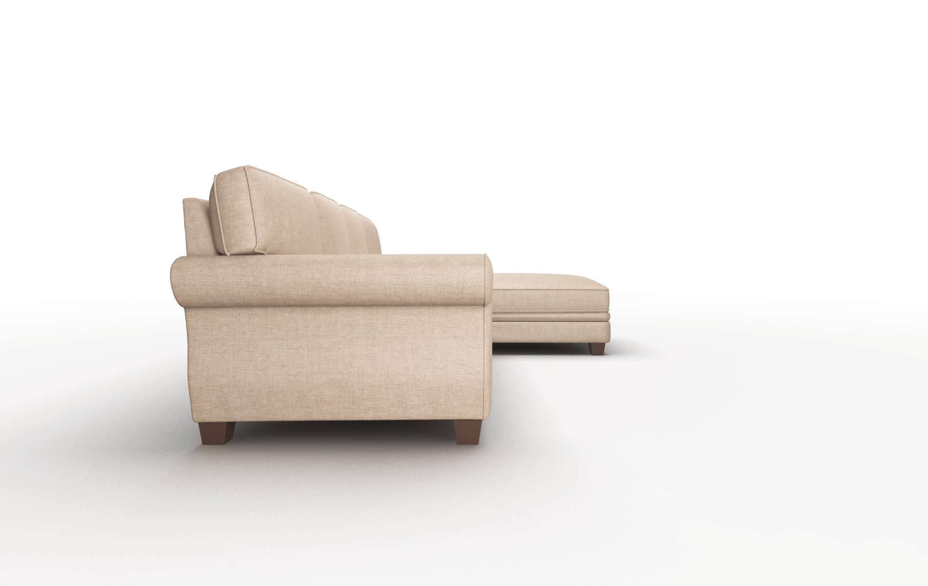 Rome Keylargo Mink Panel espresso legs 3