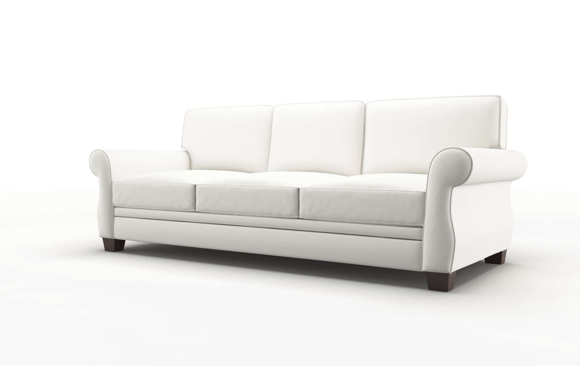 Rome Keylargo Oatmeal Sofa espresso legs 4