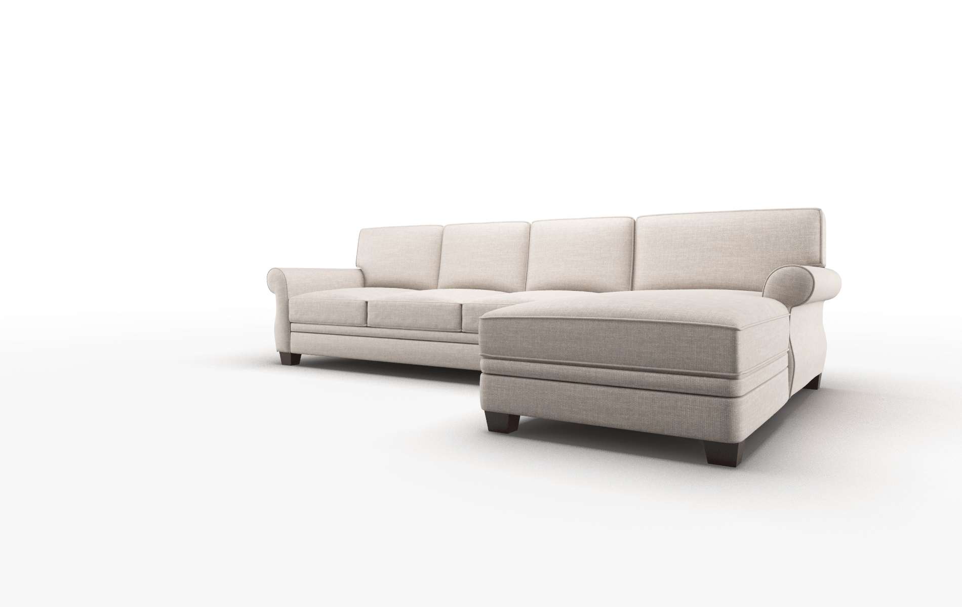 Rome Keylargo Pumice Panel espresso legs 4