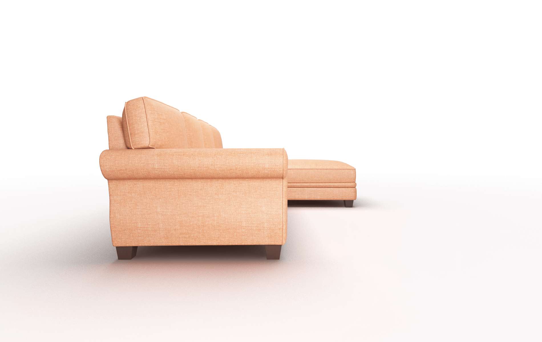 Rome Keylargo Terracotta Panel espresso legs 3