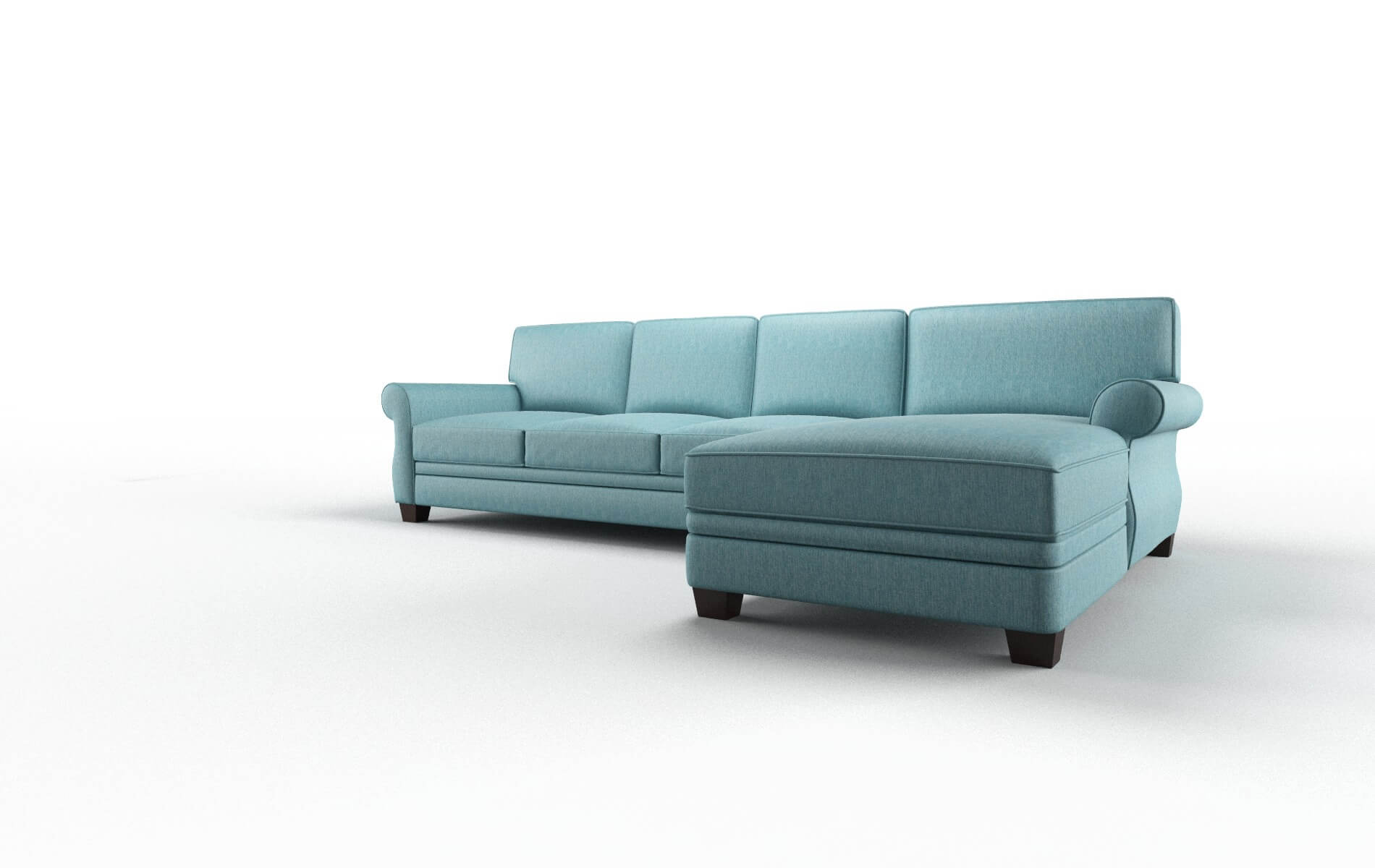 Rome Lana Peacock Panel espresso legs 4