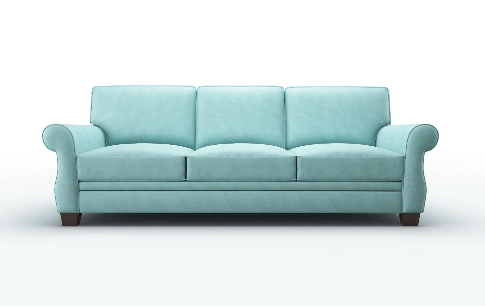 Rome Leslie Caribbean Sofa espresso legs 1