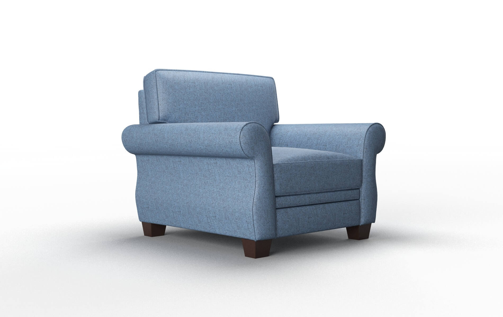 Rome Leslie Indigo Chair espresso legs 2