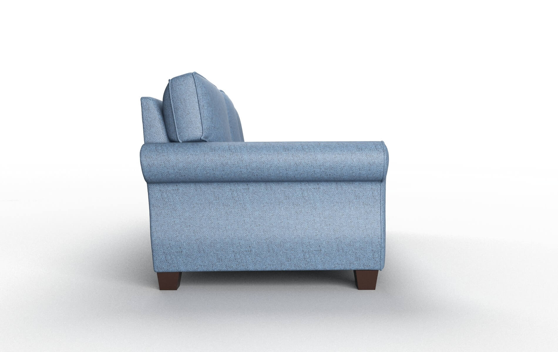 Rome Leslie Indigo Sofa espresso legs 3