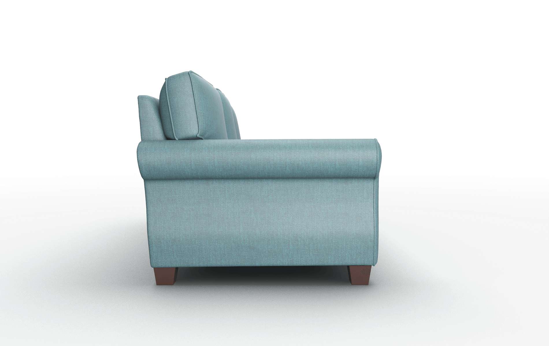 Rome Leslie Peacock Sofa espresso legs 3