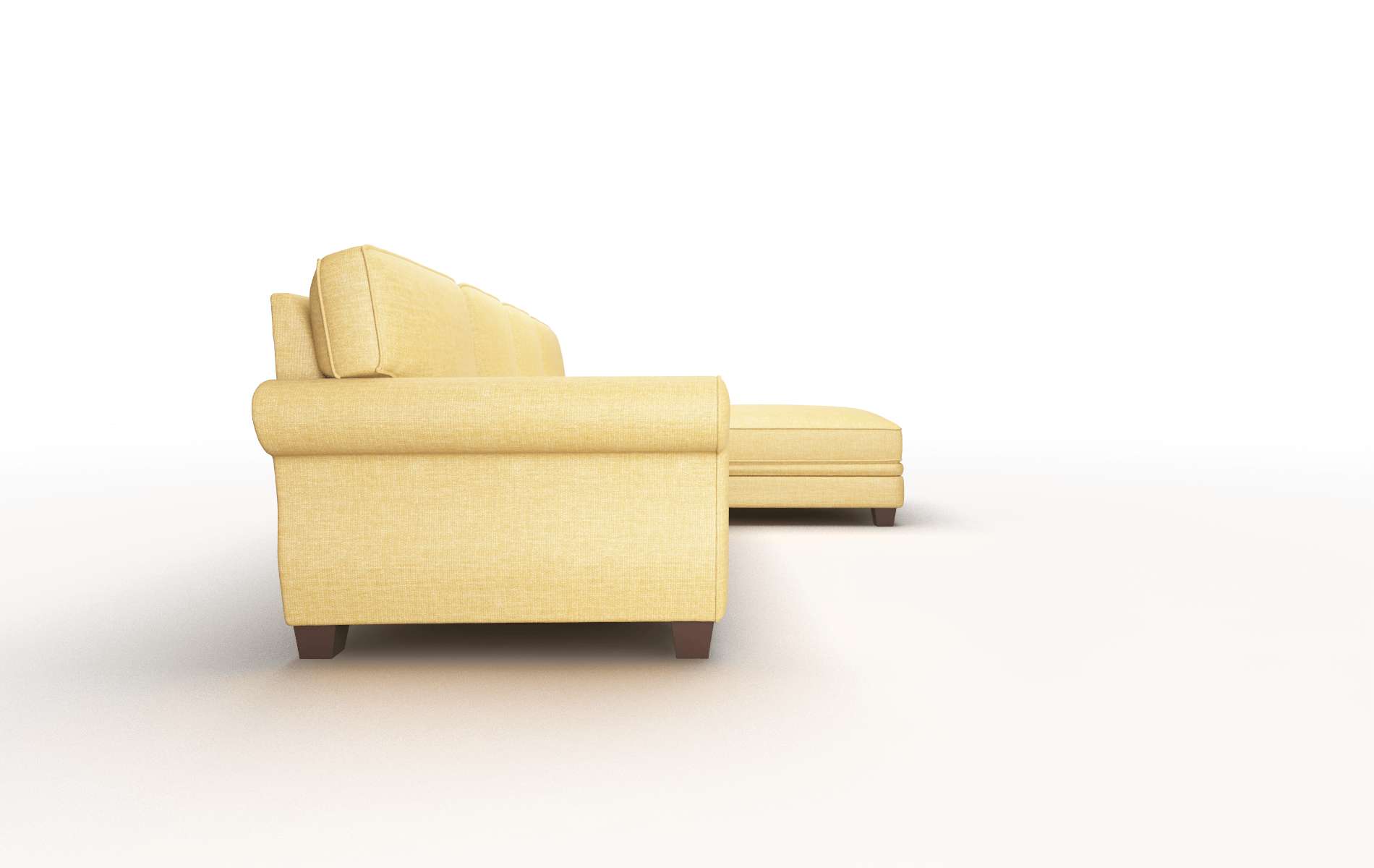 Rome Leslie Saffron Panel espresso legs 3
