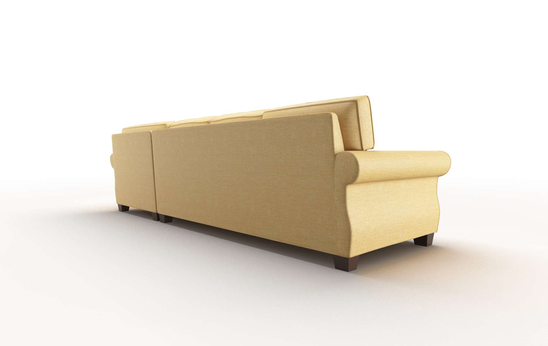 Rome Leslie Saffron Panel espresso legs 5