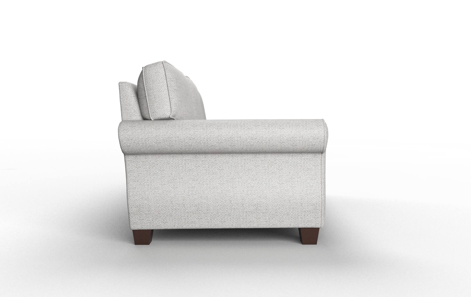 Rome Malibu Dove Sofa espresso legs 3