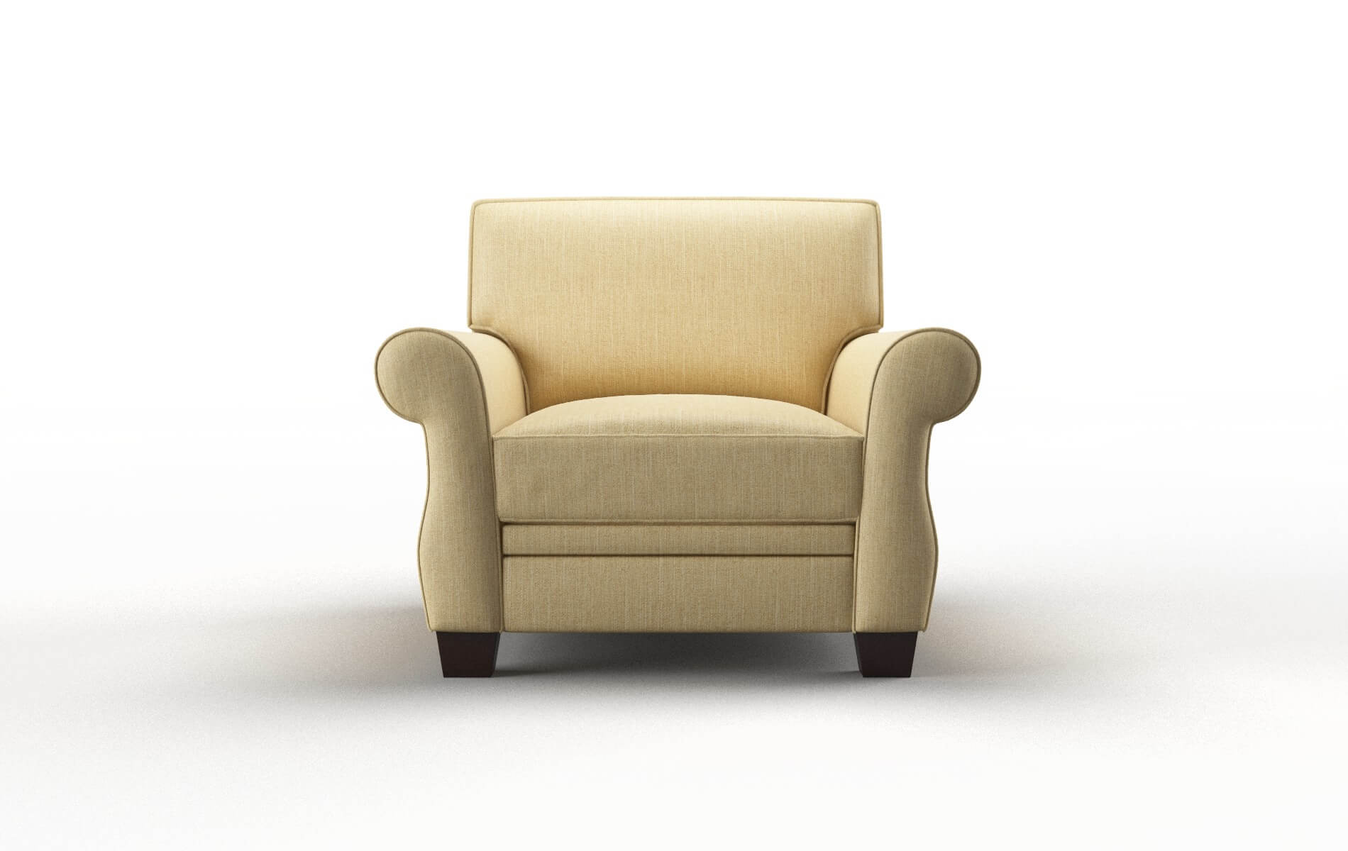 Rome Malibu maize Chair Espresso Legs  1