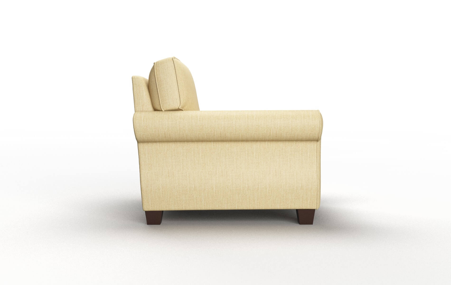 Rome Malibu Maize Chair espresso legs 3