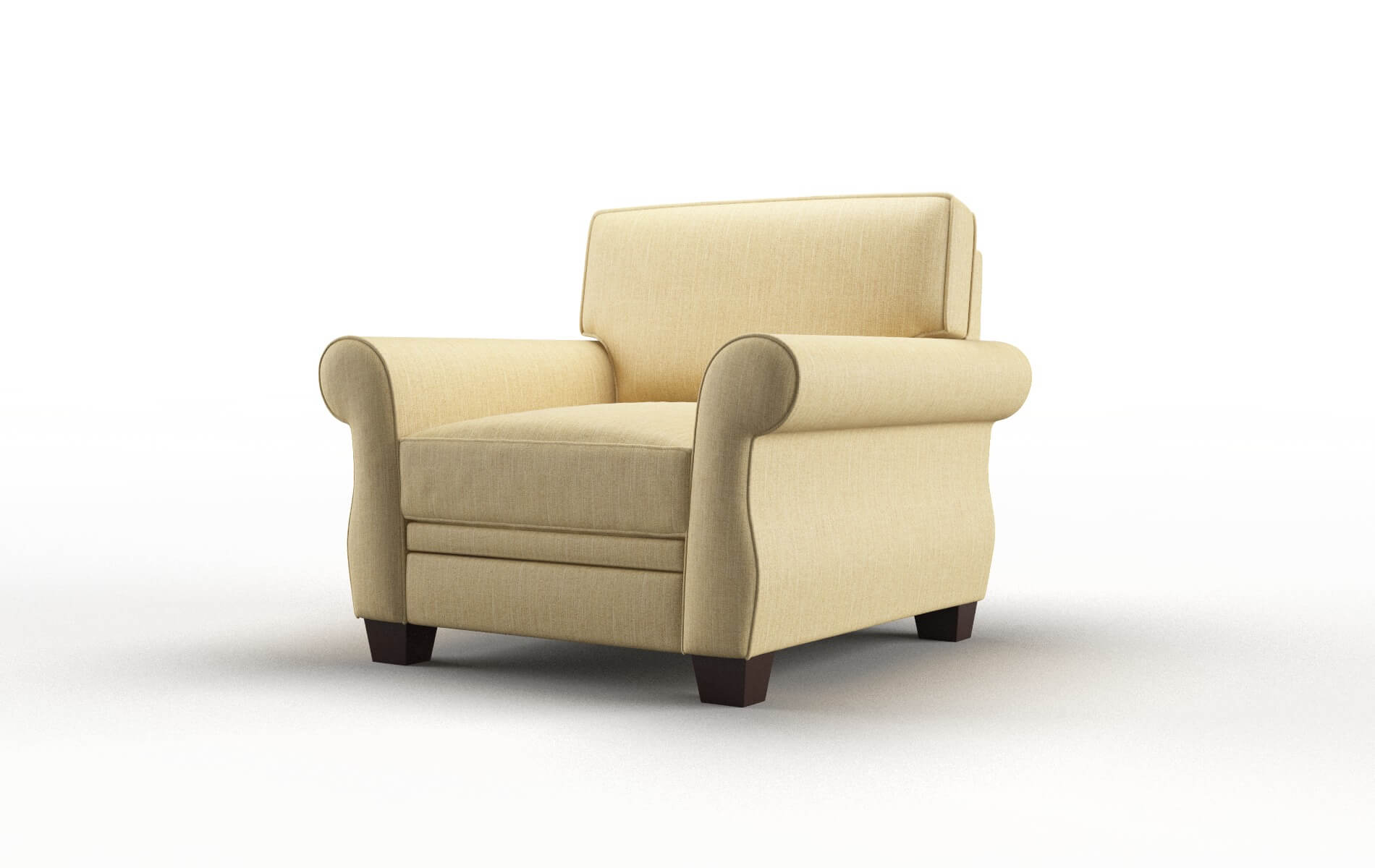 Rome Malibu Maize Chair espresso legs 4