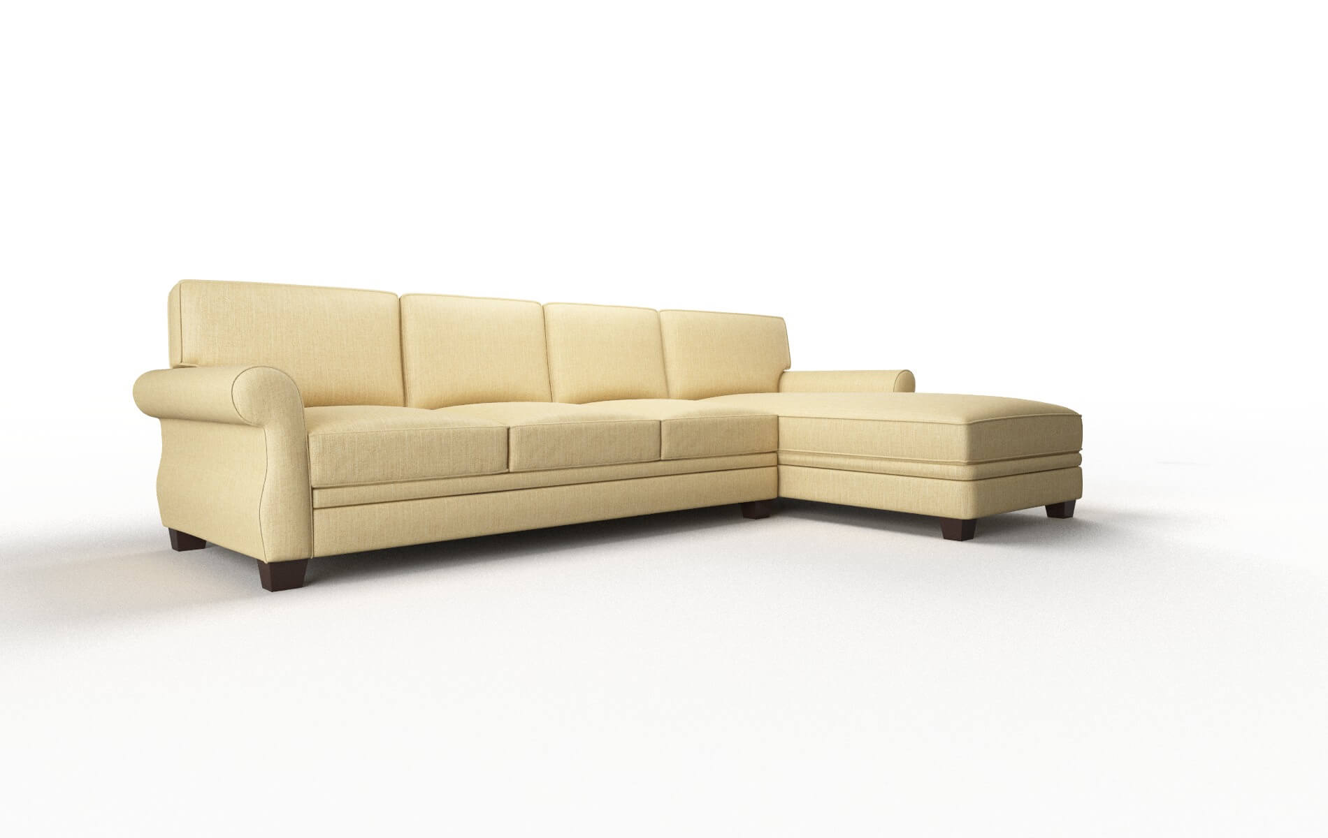 Rome Malibu Maize Panel espresso legs 2