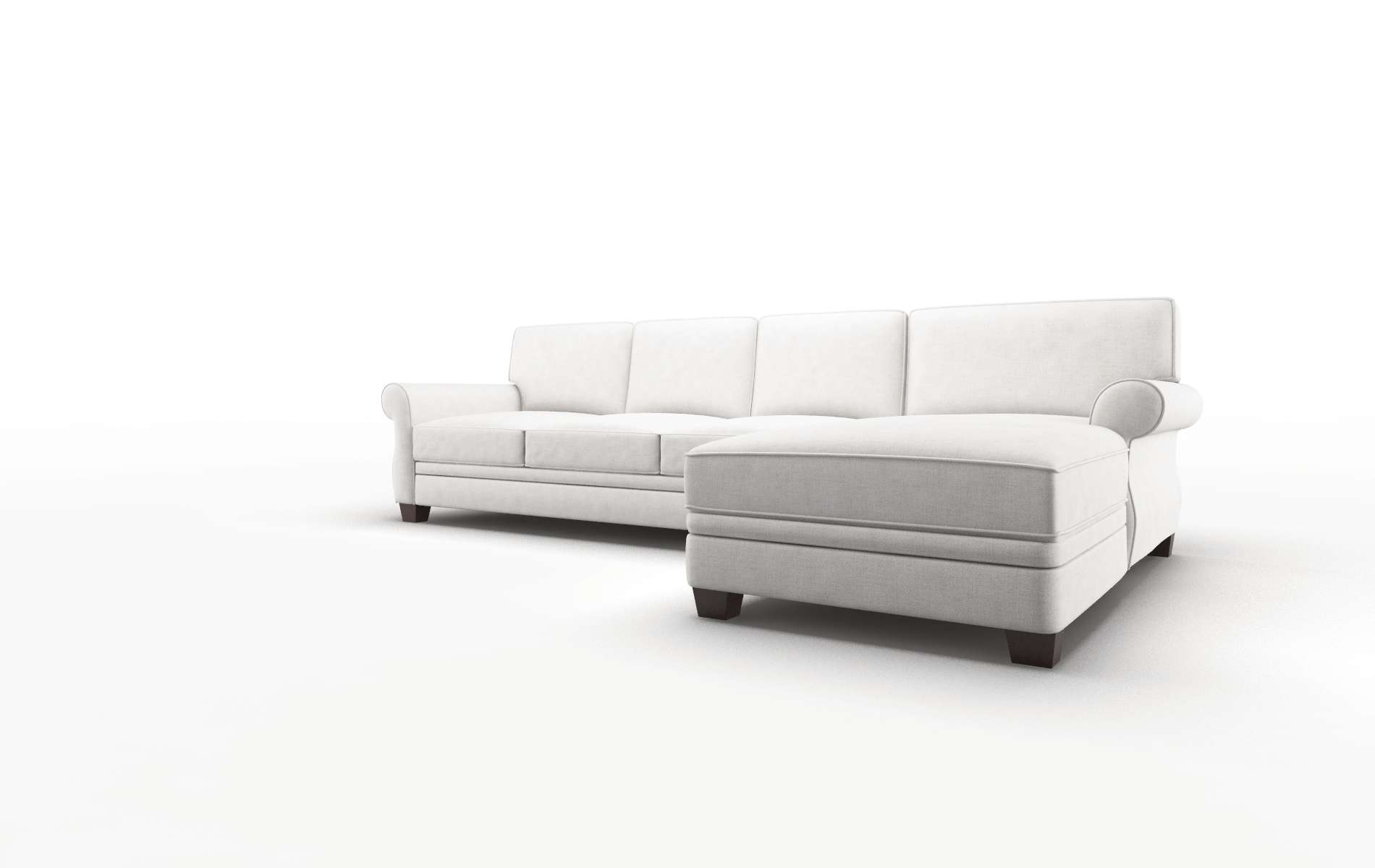 Rome Malibu Sand Panel espresso legs 4