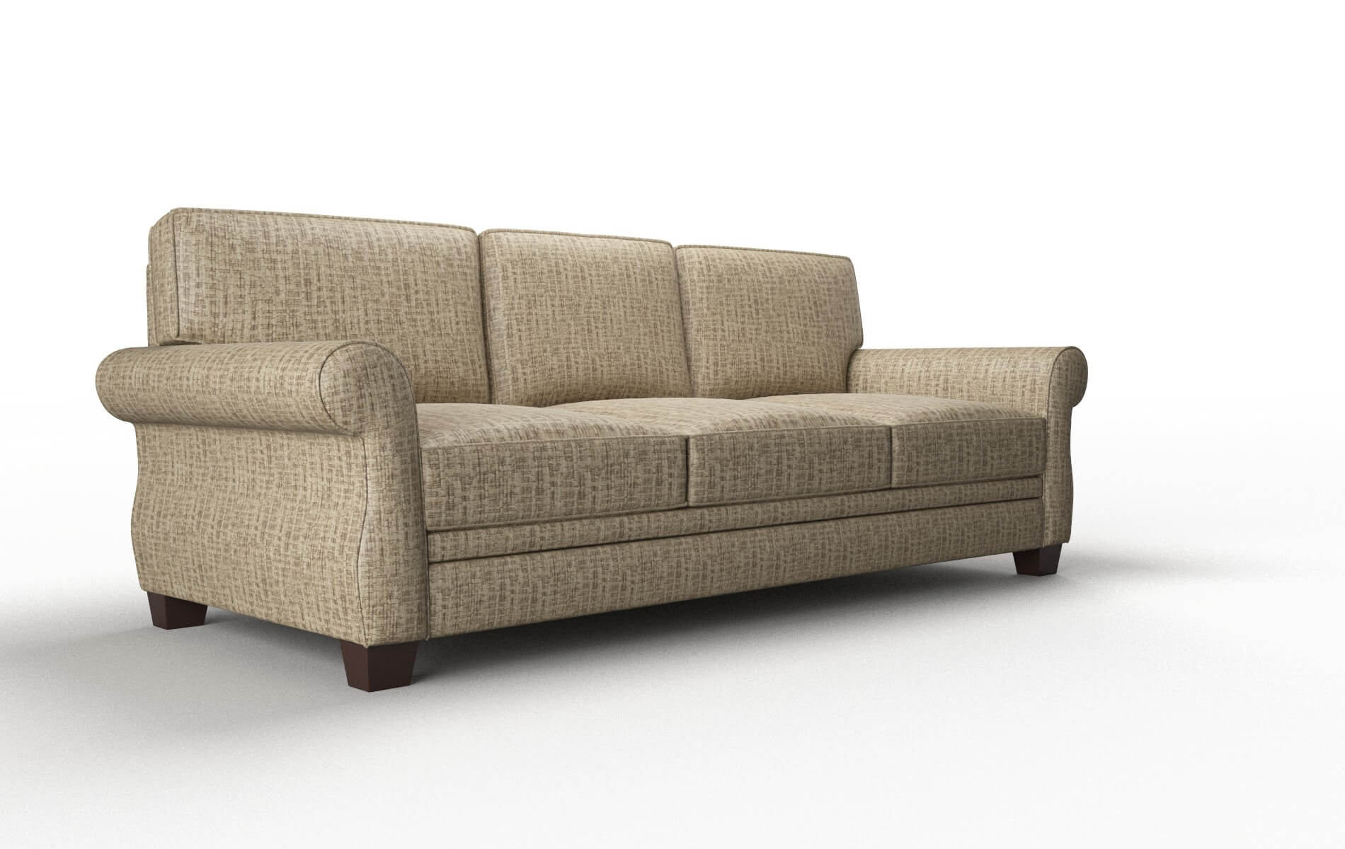 Rome Marcy Camel Sofa espresso legs 2