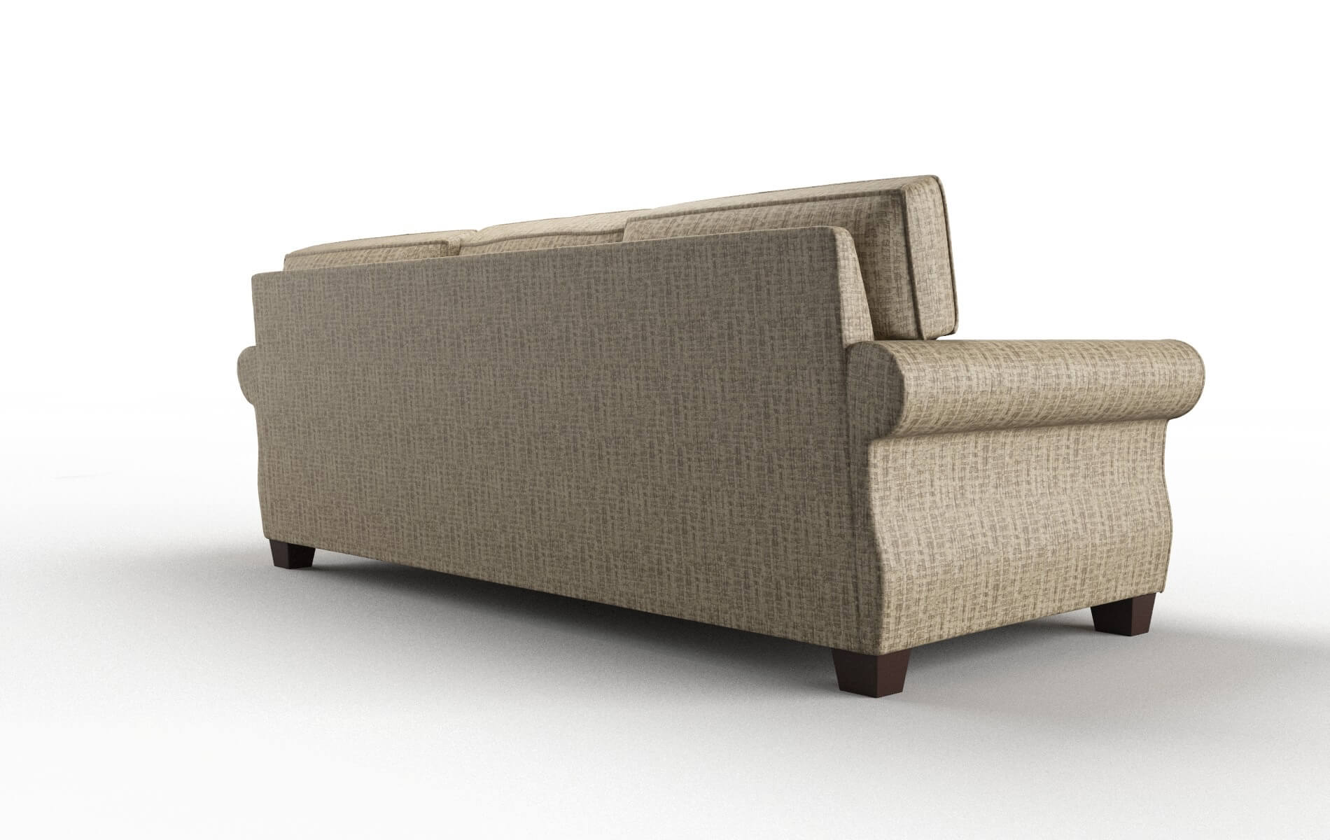 Rome Marcy Camel Sofa espresso legs 5
