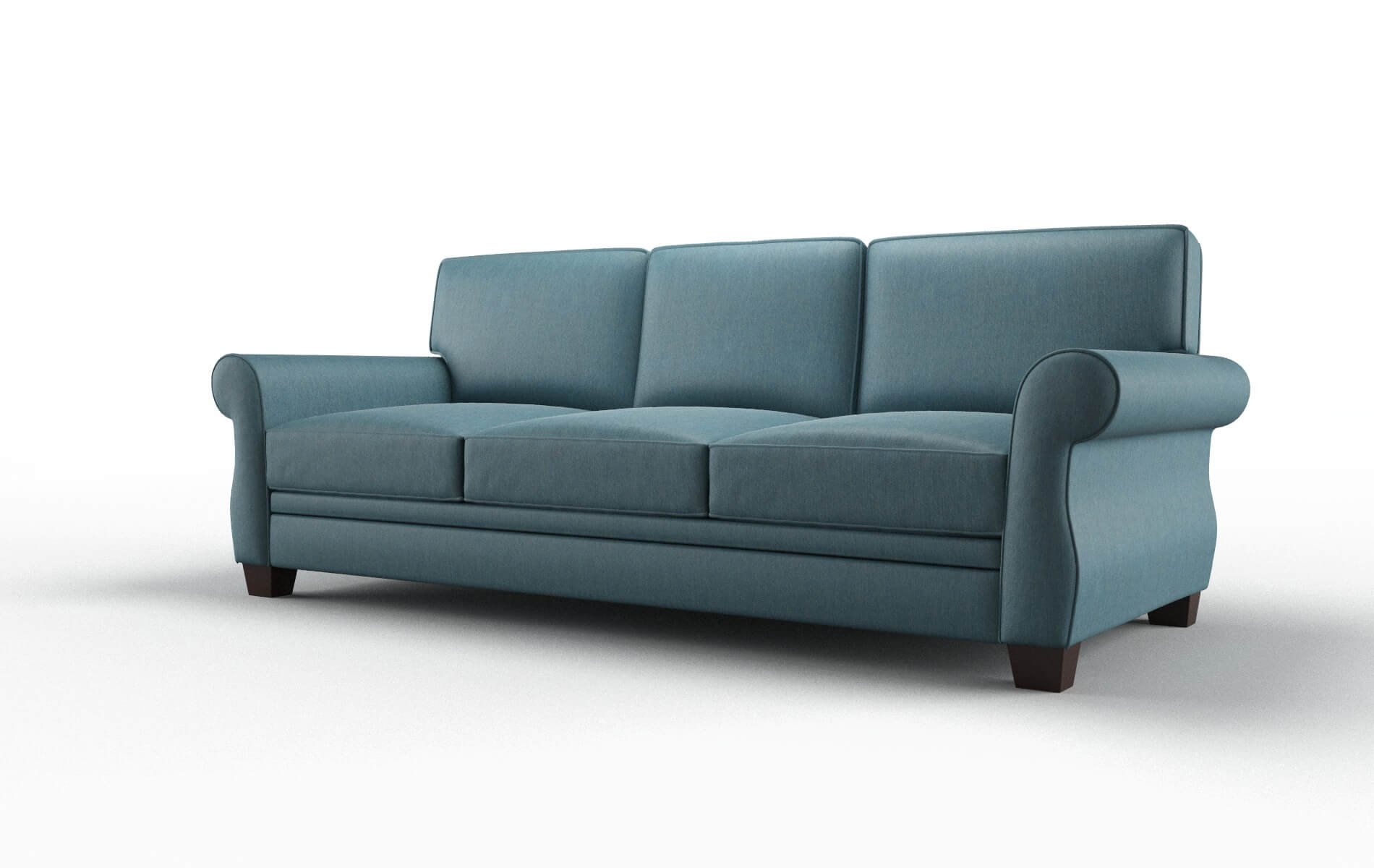 Rome Naples Slate Sofa espresso legs 4