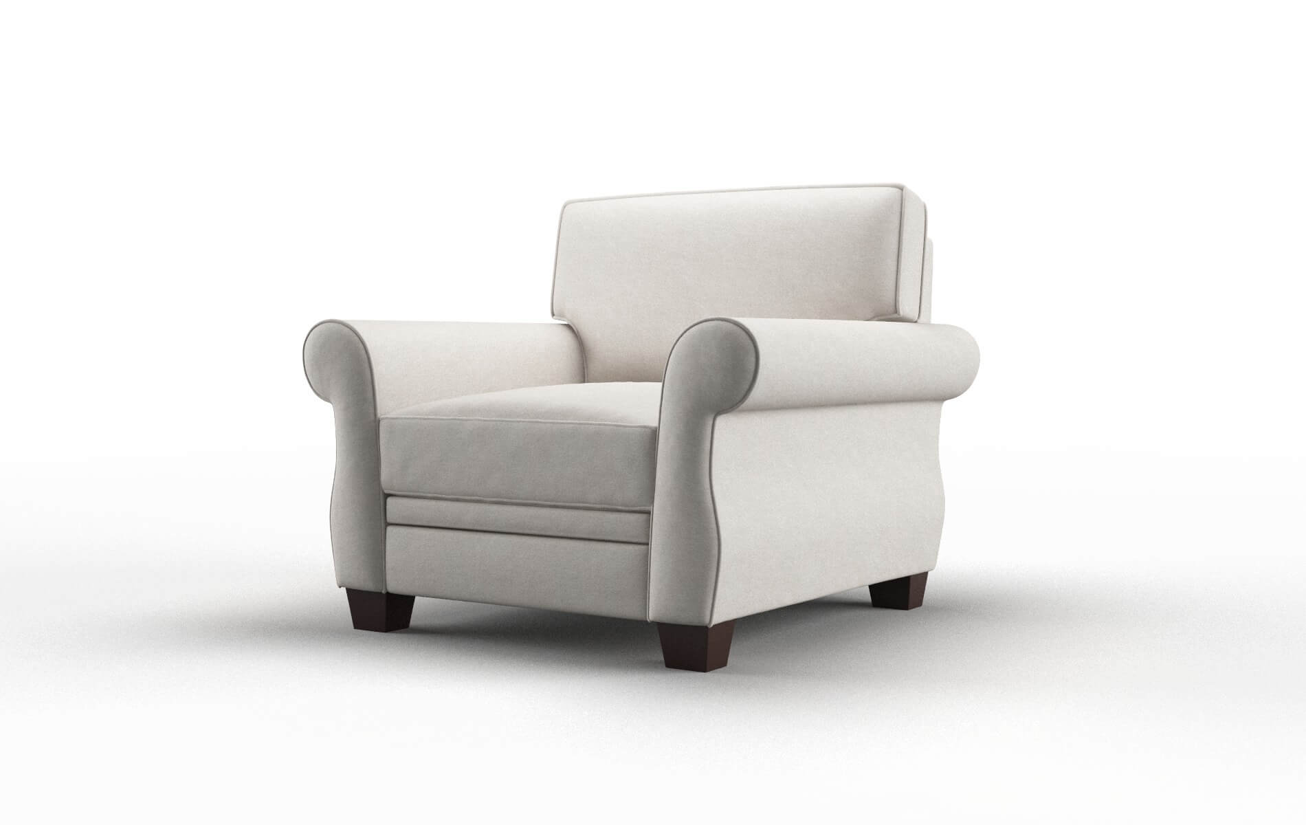 Rome Noble Grey Chair espresso legs 4