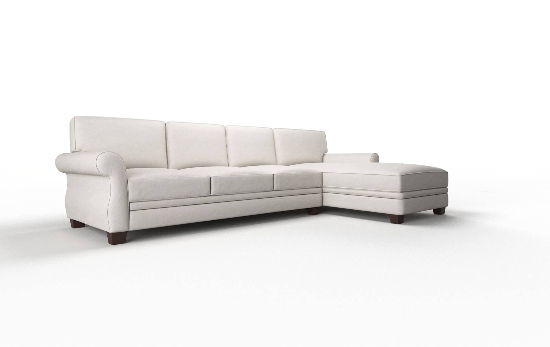 Rome Noble Grey Panel espresso legs 2