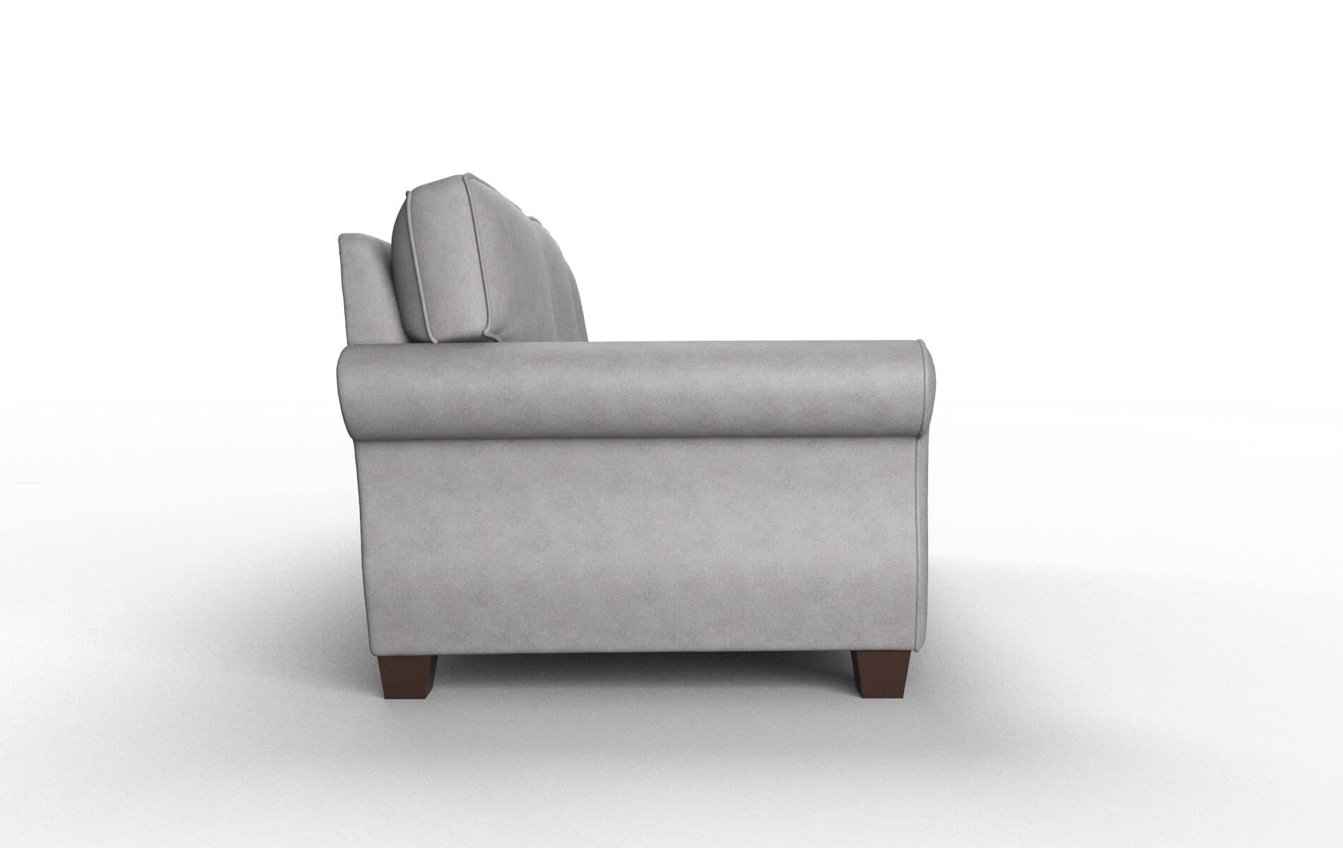 Rome Noble Smoke Sofa espresso legs 3