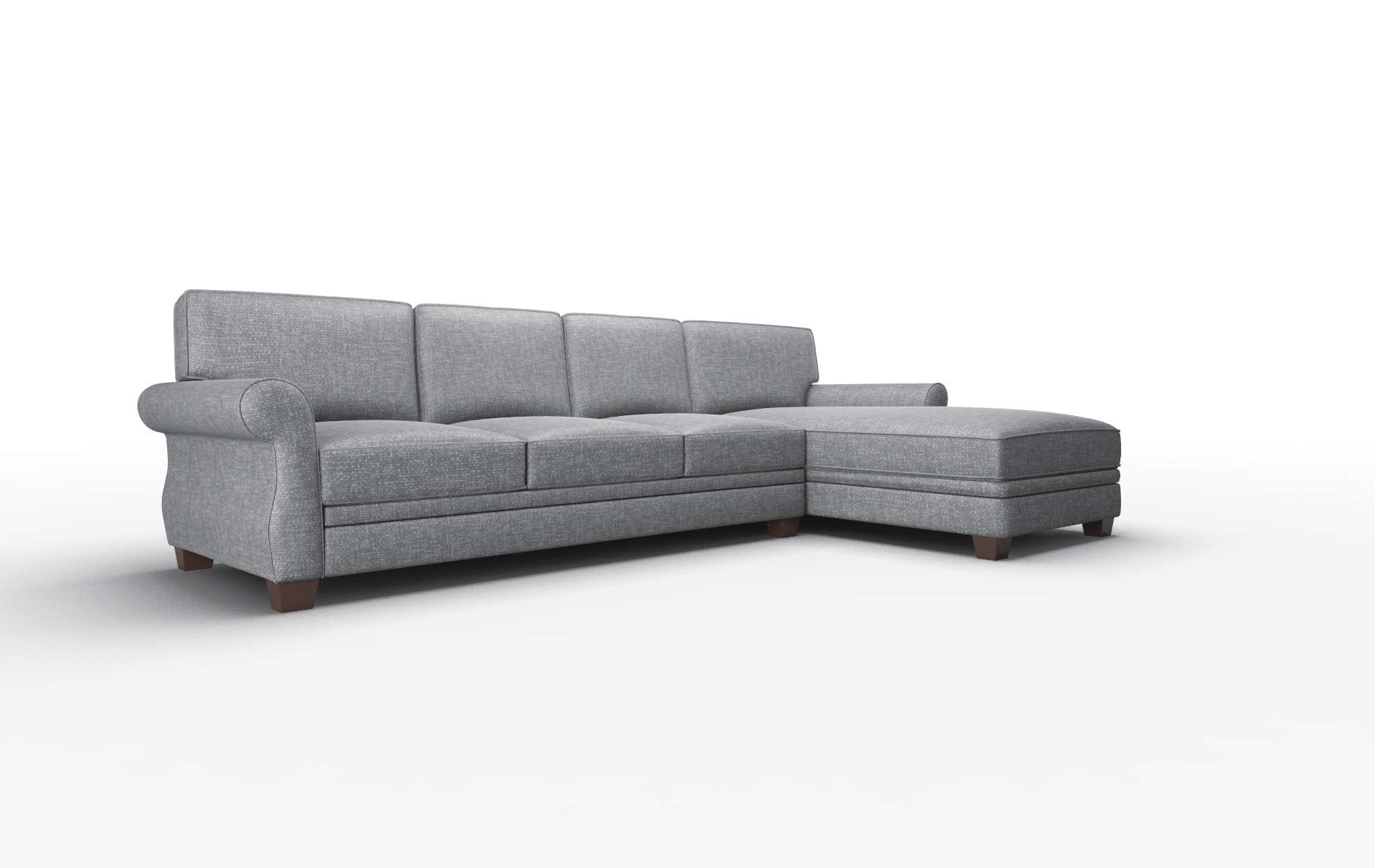 Rome Notion Graphite Panel espresso legs 2