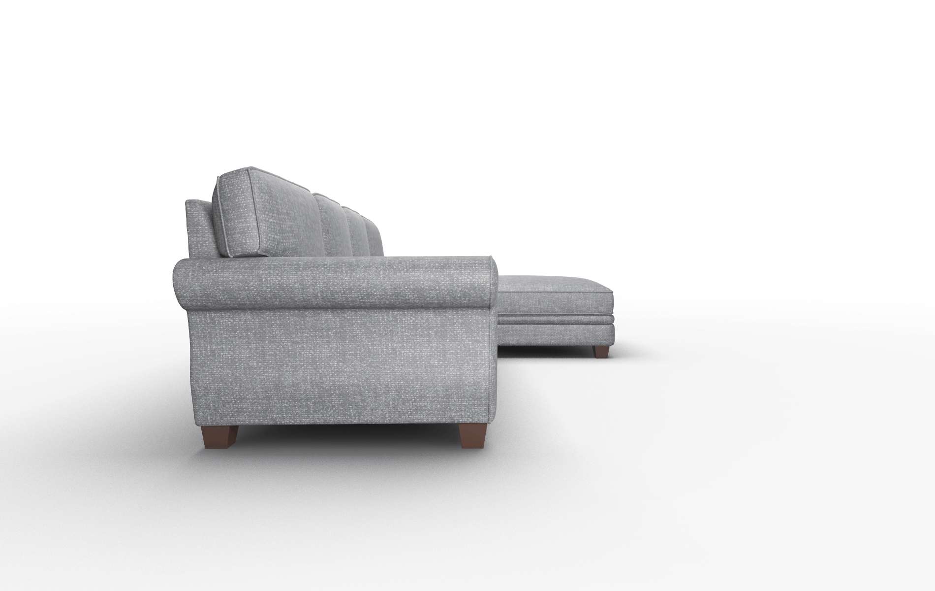 Rome Notion Graphite Panel espresso legs 3