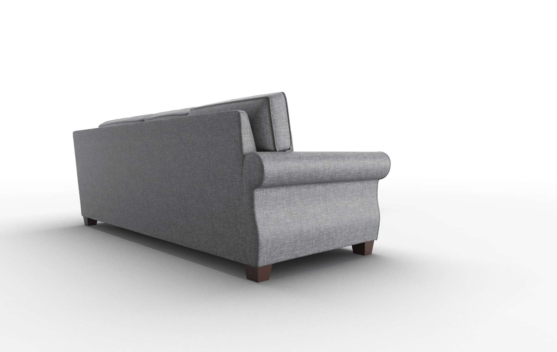 Rome Notion Graphite Sectional espresso legs 3