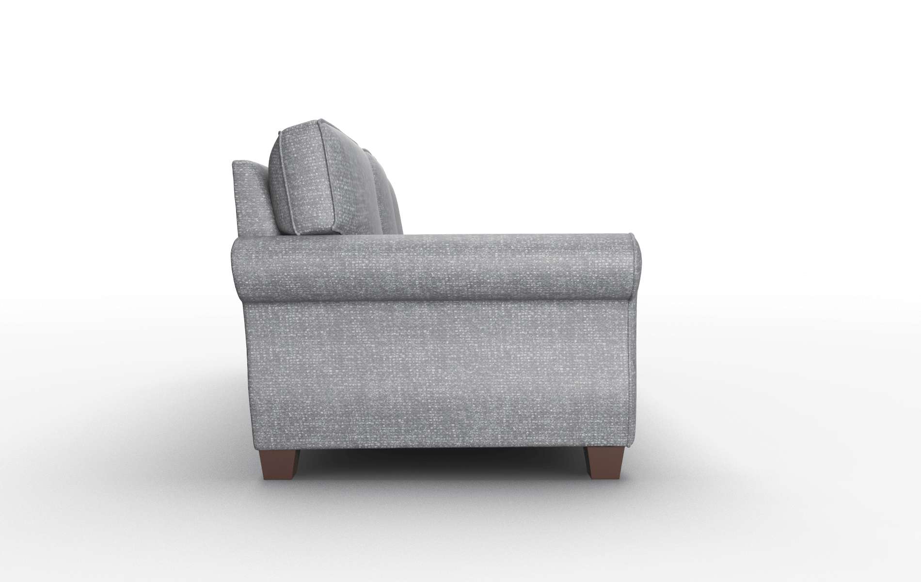 Rome Notion Graphite Sofa espresso legs 3