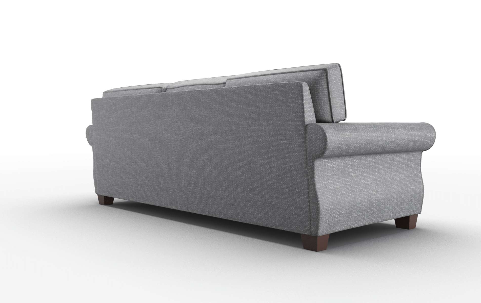Rome Notion Graphite Sofa espresso legs 5