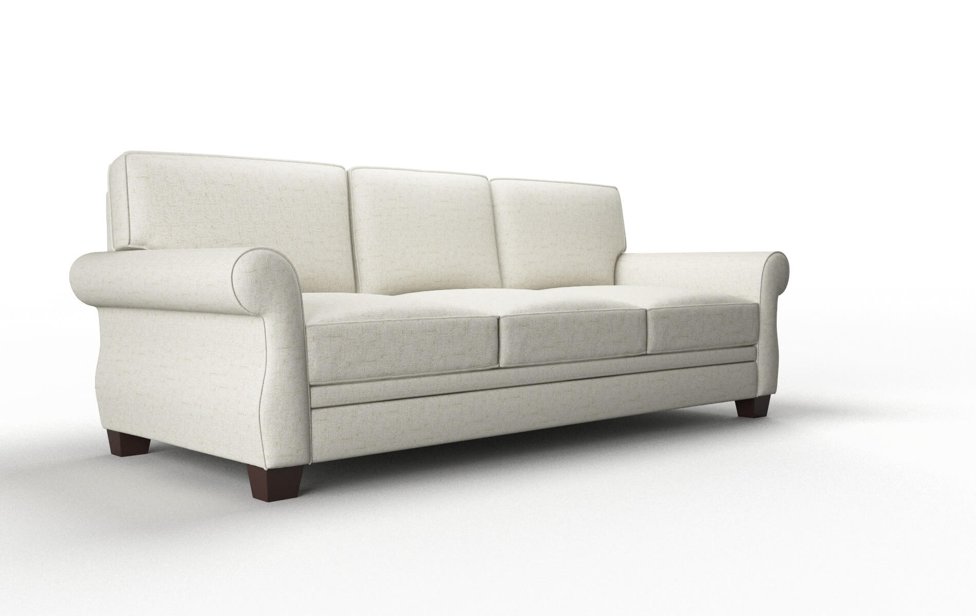 Rome Oceanside Birch Sofa espresso legs 2