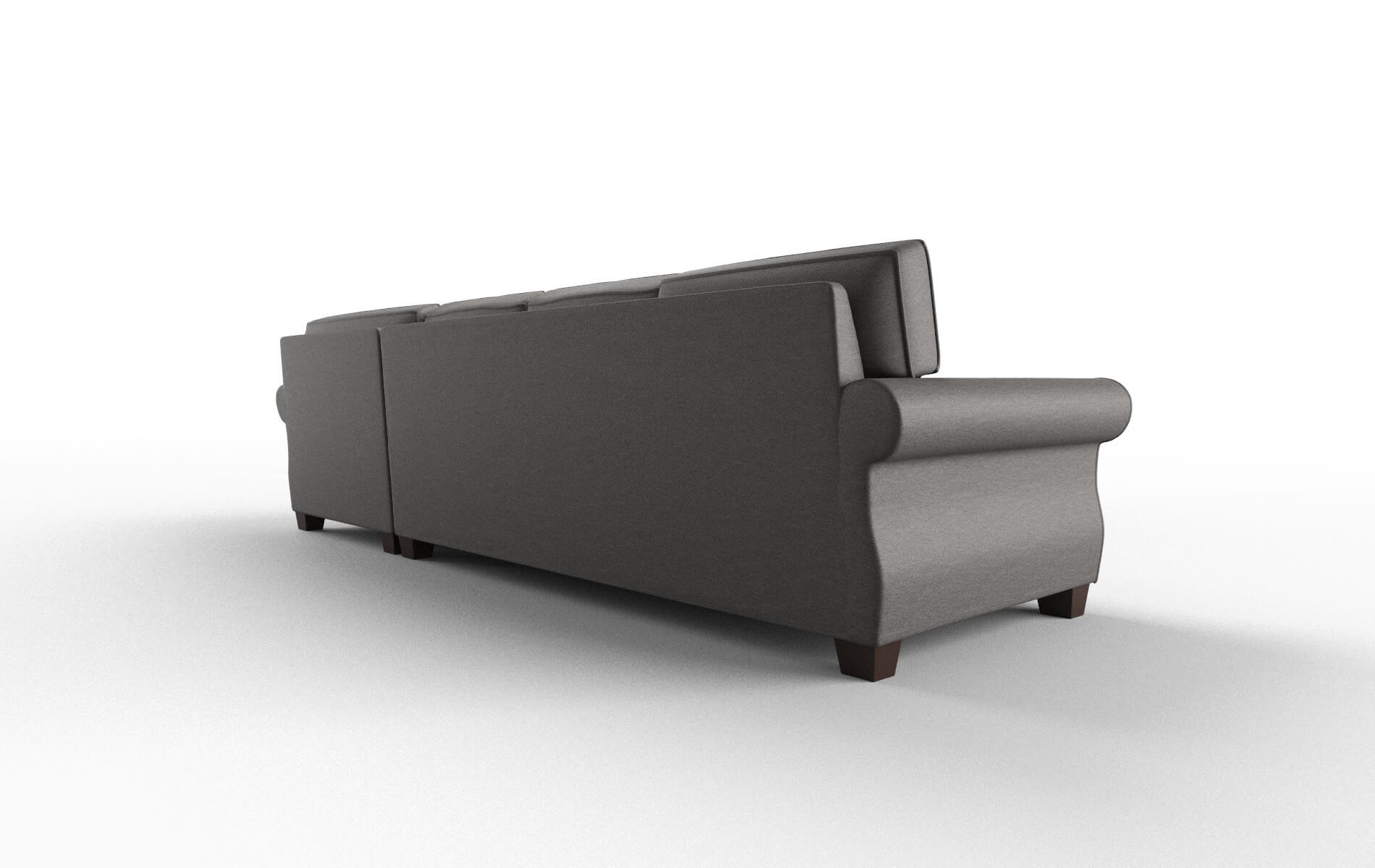 Rome Oscar Grey Panel espresso legs 5