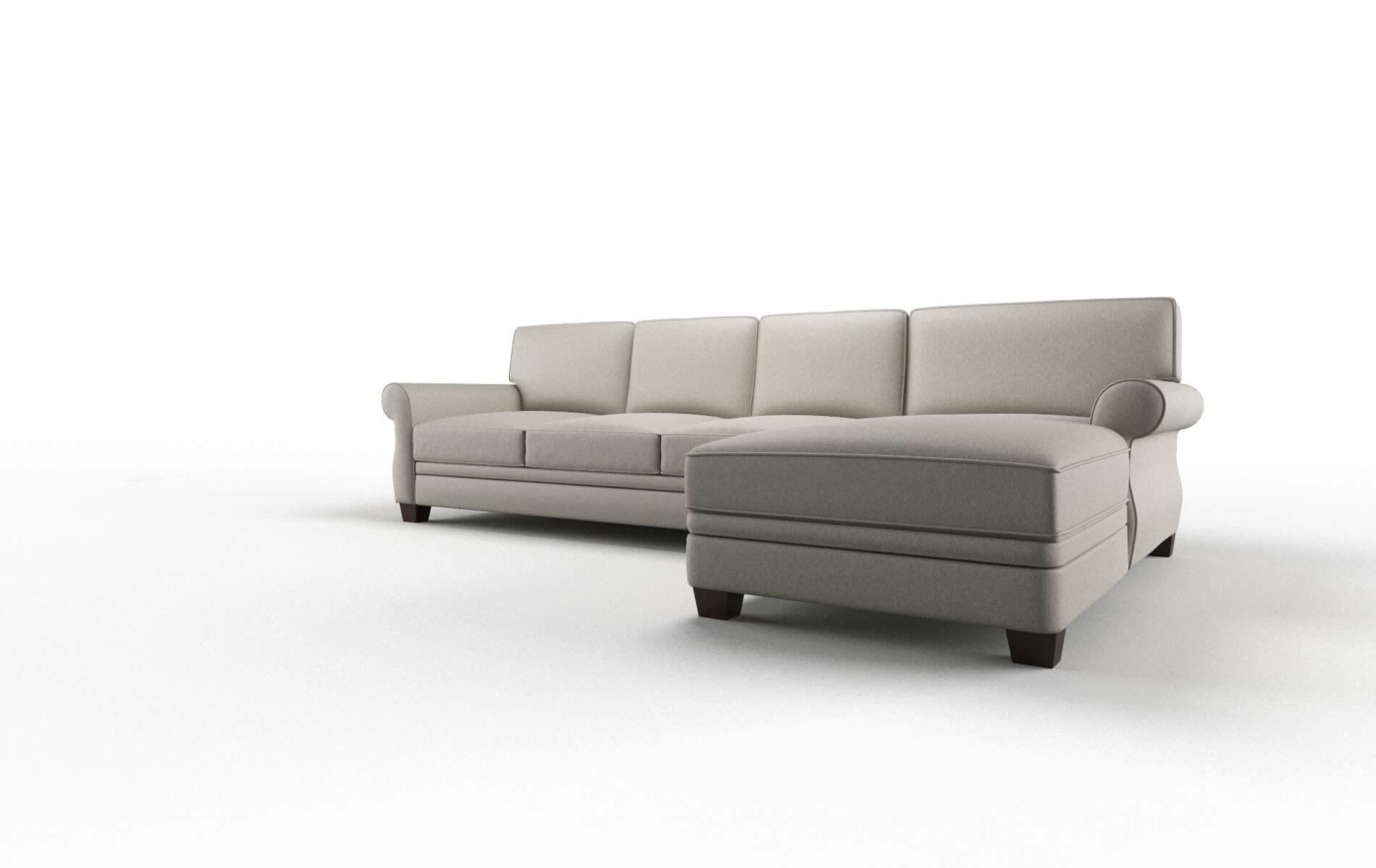 Rome Oscar Silver Panel espresso legs 4