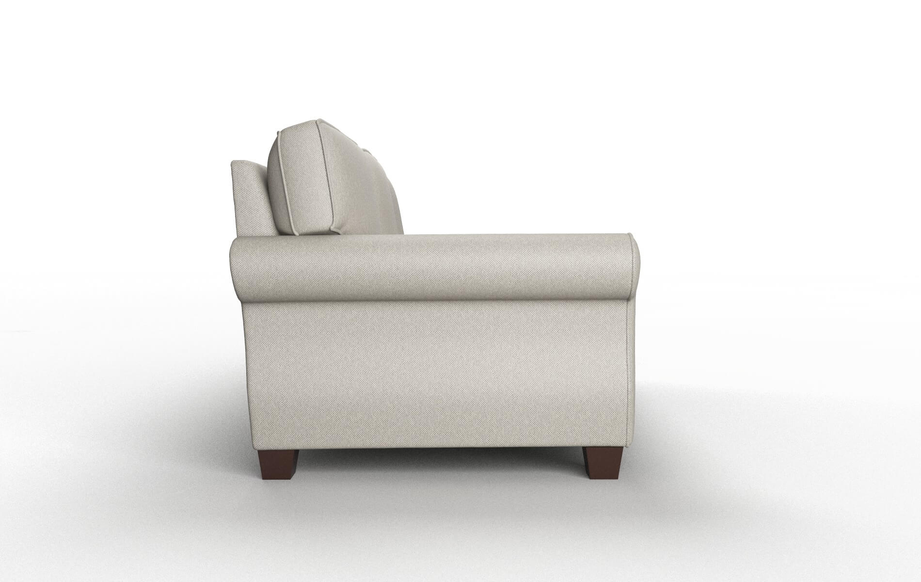 Rome Oscar Silver Sofa espresso legs 3