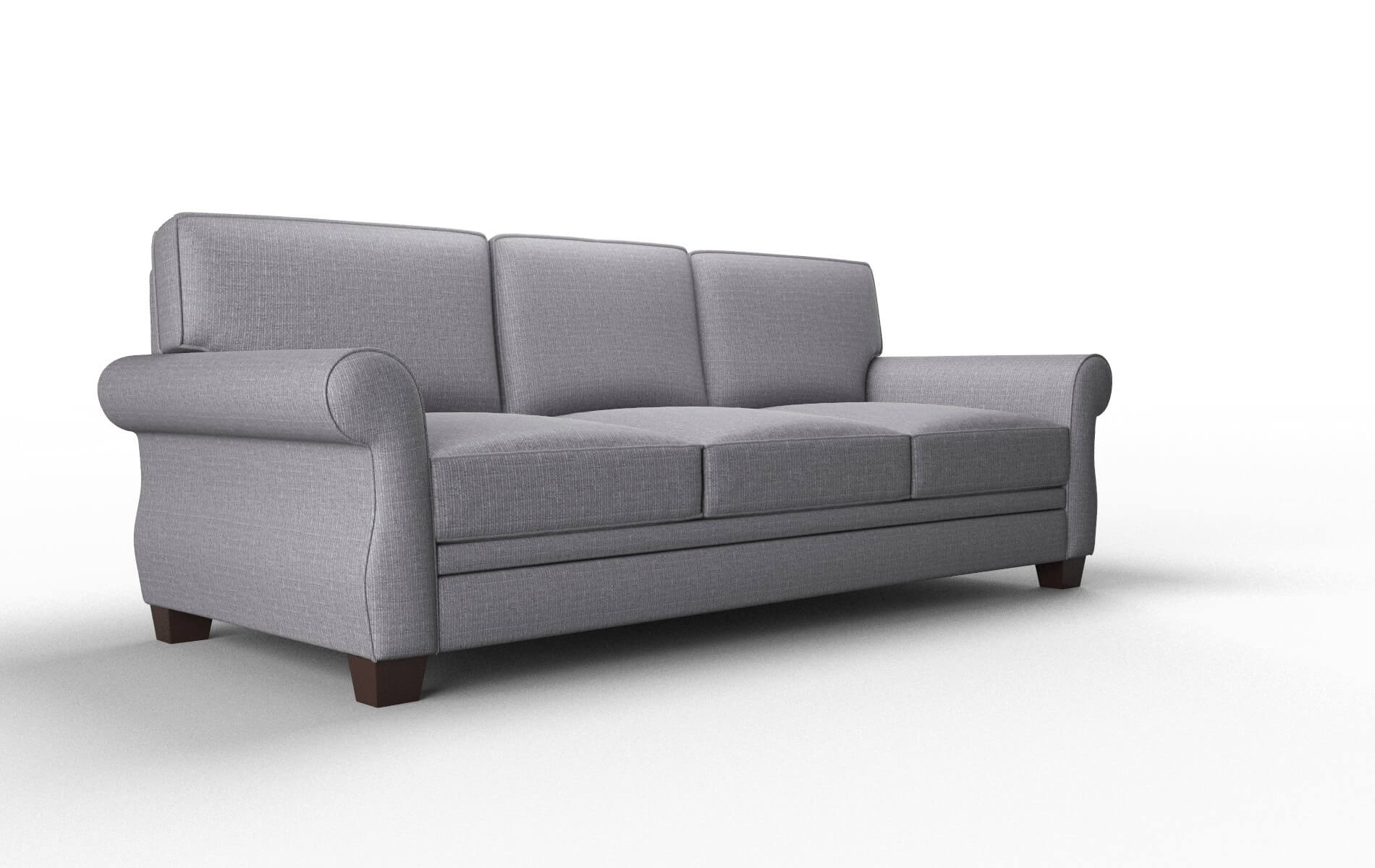 Rome Parker Ash Sofa espresso legs 2