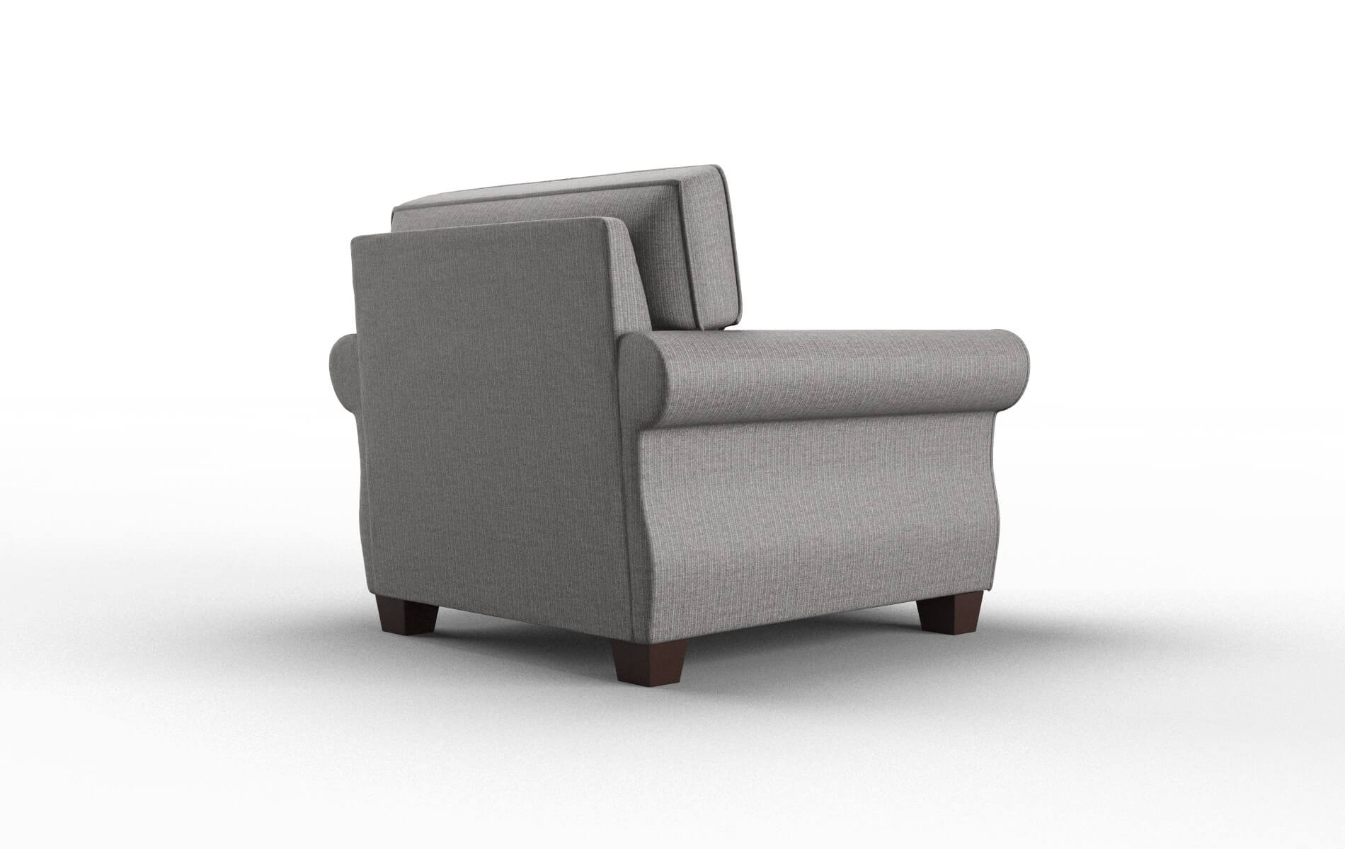 Rome Parker Graphite Chair espresso legs 5