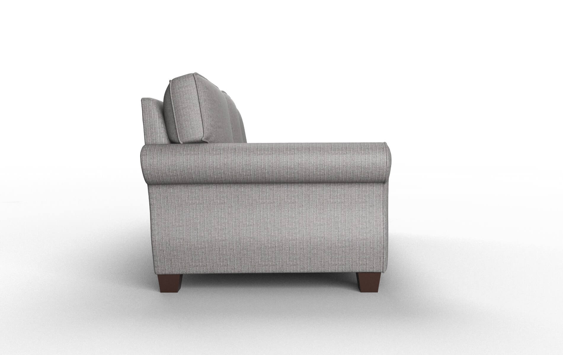 Rome Parker Graphite Sofa espresso legs 3