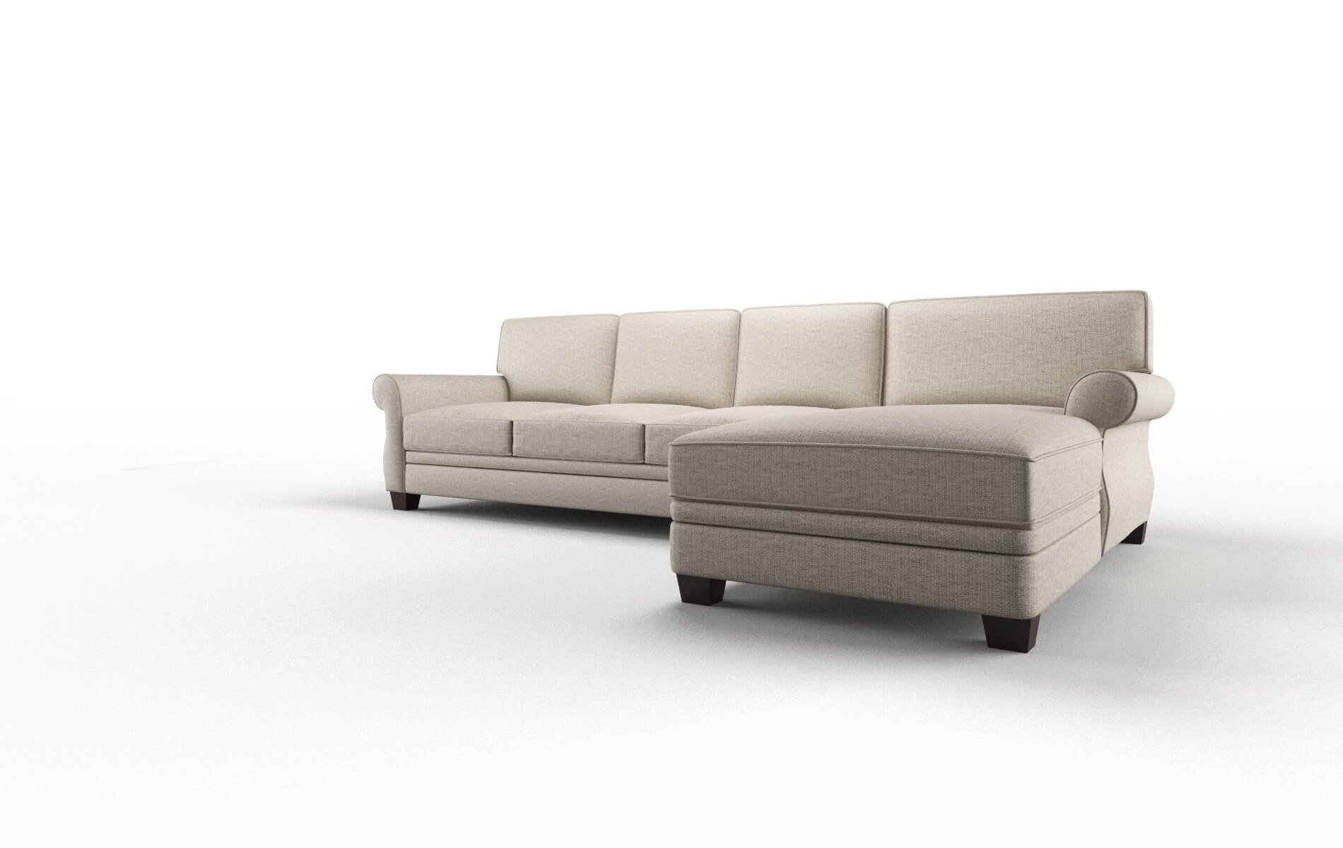 Rome Parker Wheat Panel espresso legs 4