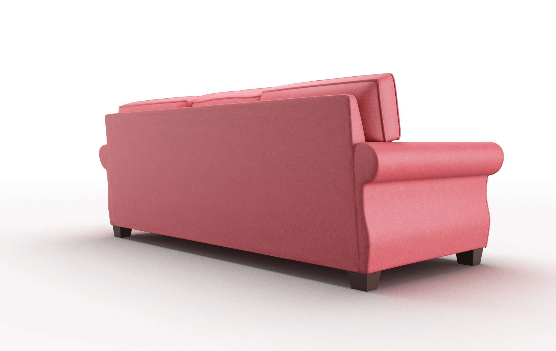 Rome Pauline Ruby Sofa espresso legs 5