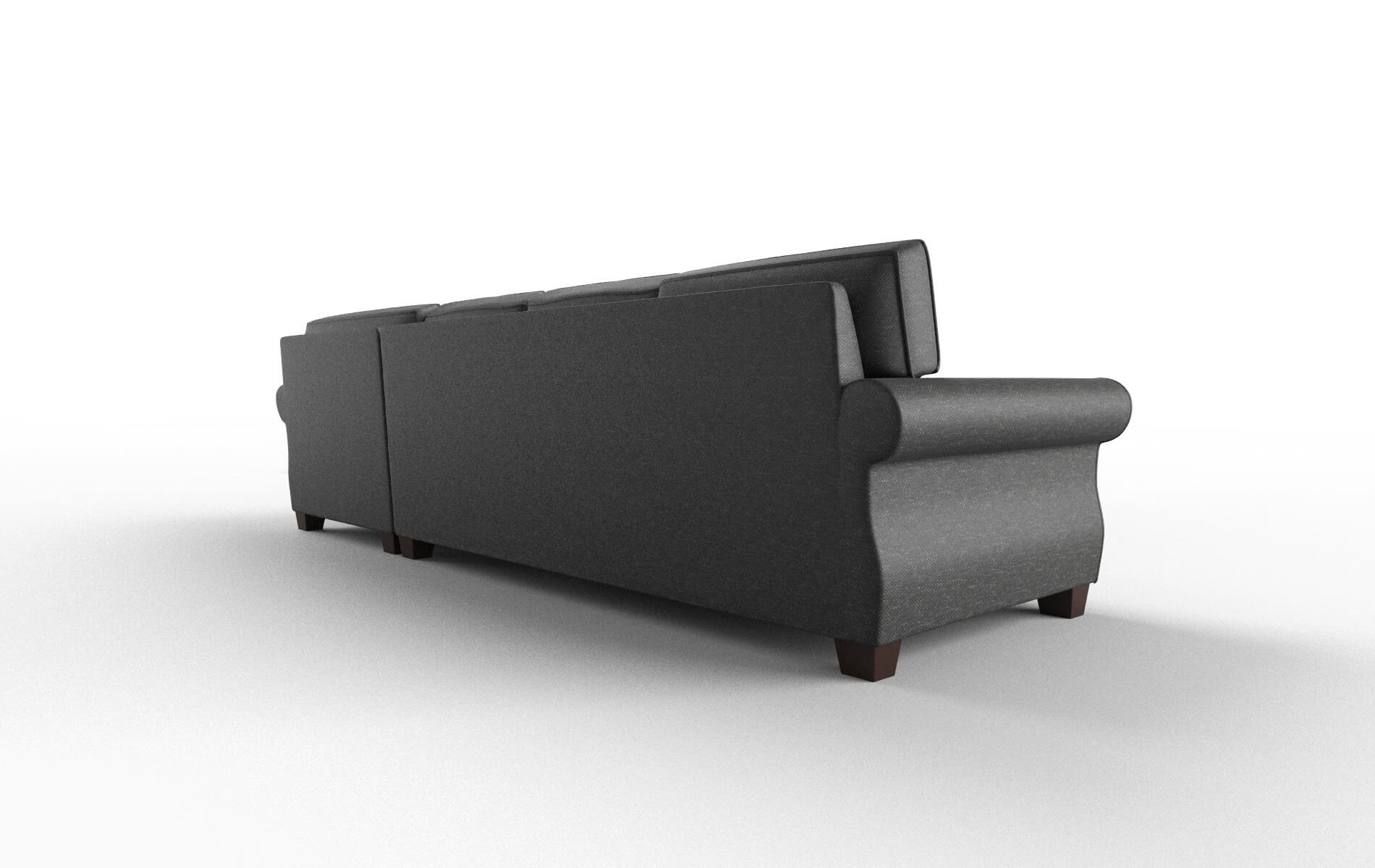 Rome Phoenix Charcoal Panel espresso legs 5