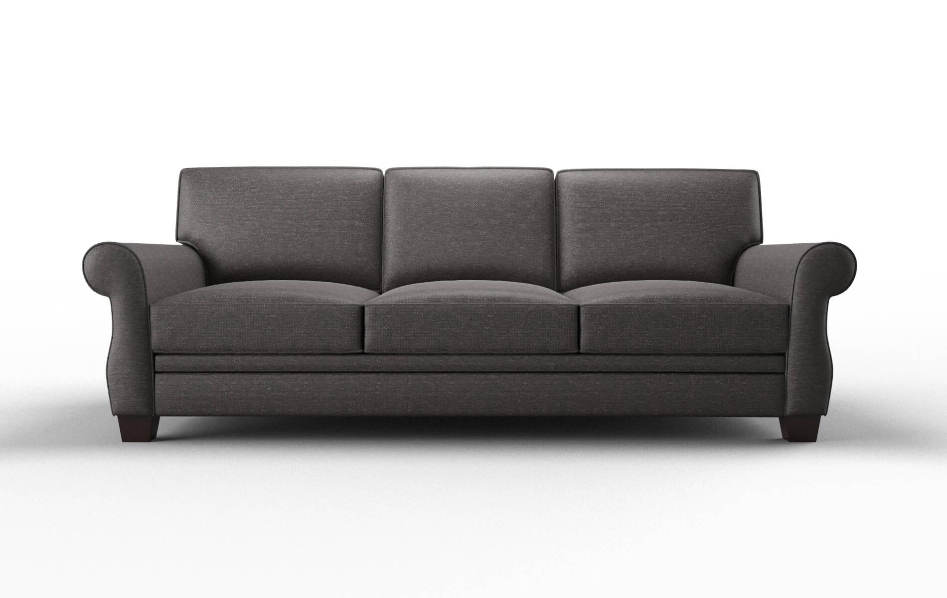 Rome Phoenix Chocolate Sofa espresso legs 1