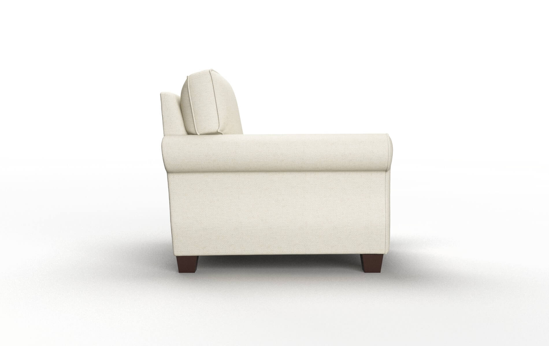Rome Phoenix Ivory Chair espresso legs 3