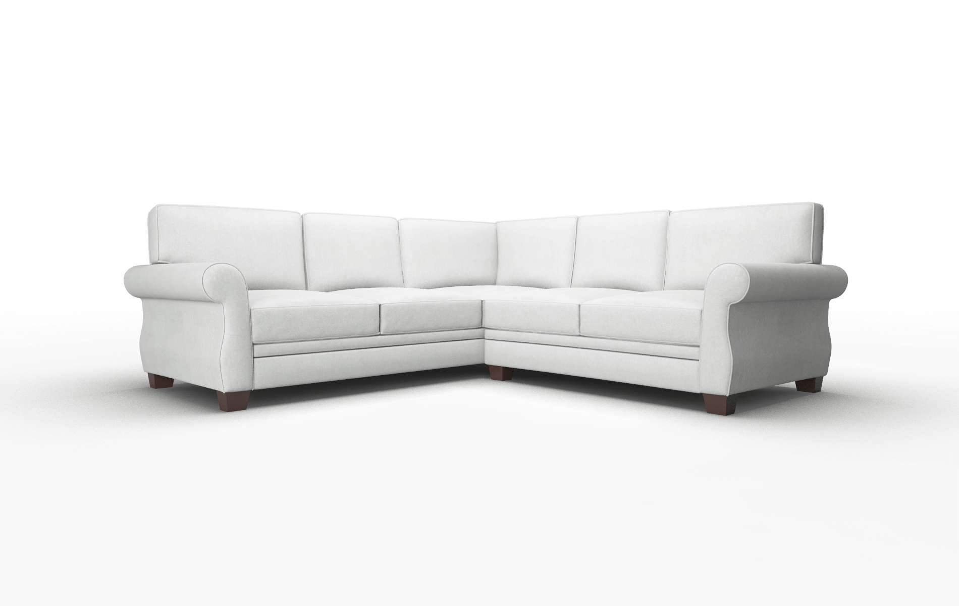 Rome Prisma Steam Sectional espresso legs 1